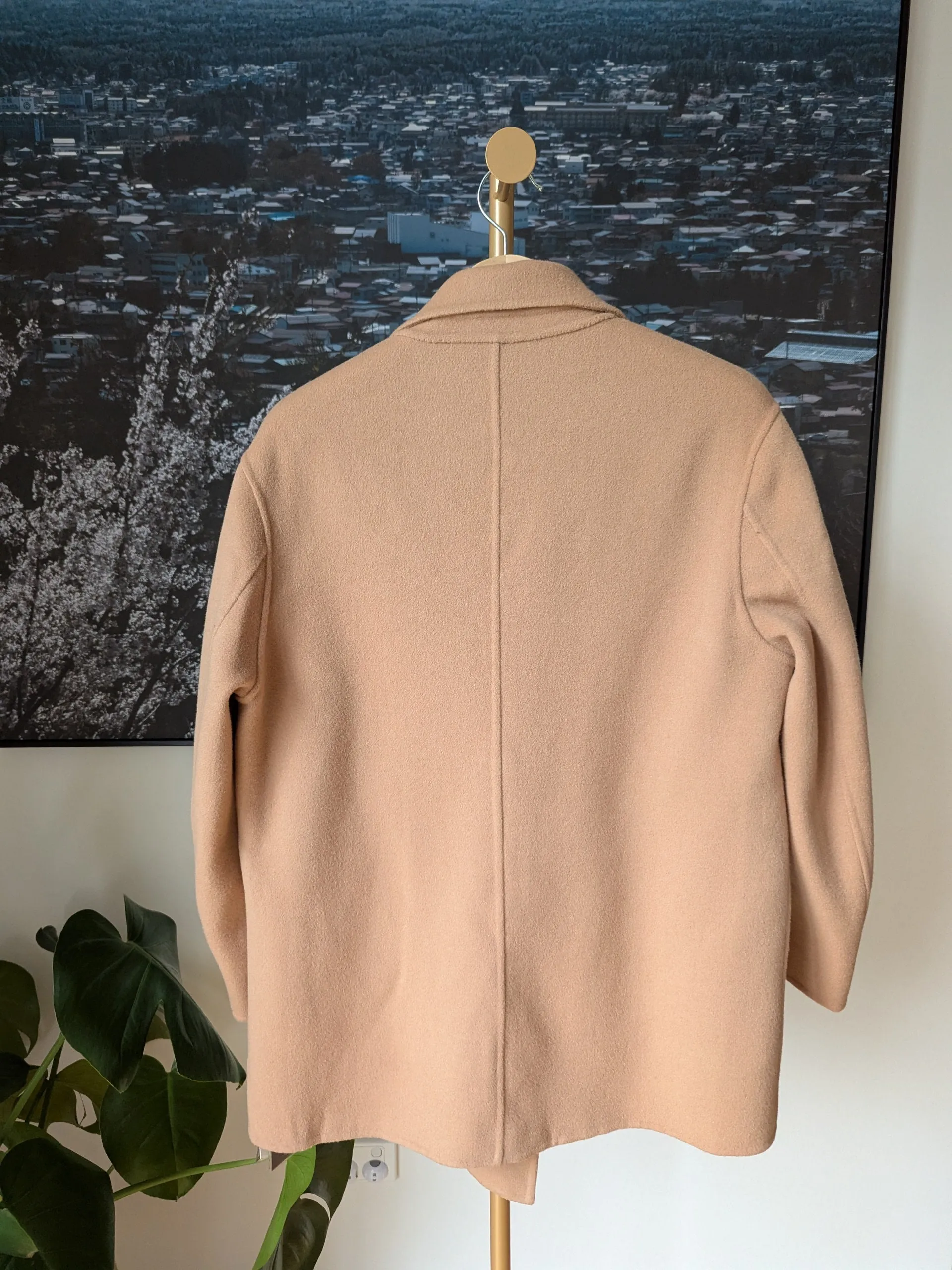 Brand New 100% Wool Coat Size 12-14 FREE SHIPPING High Quality Wool 106