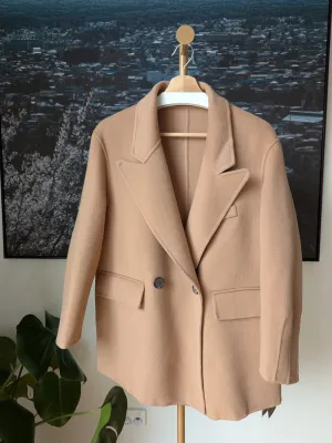 Brand New 100% Wool Coat Size 12-14 FREE SHIPPING High Quality Wool 106