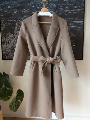 Brand New 100% Wool Coat Size 8-10 FREE SHIPPING High Quality Wool 097