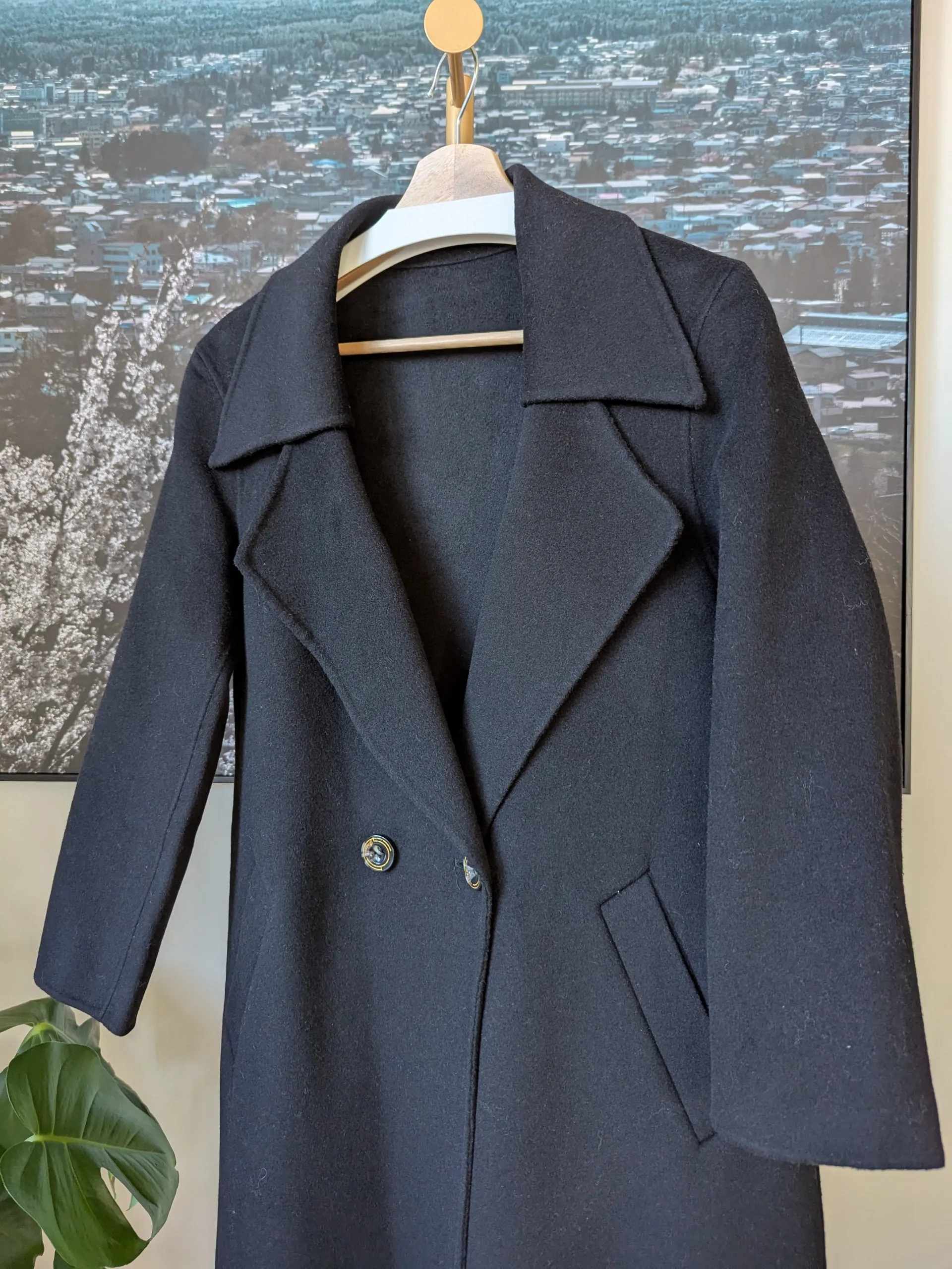 Brand New 100% Wool Coat Size 8-10 FREE SHIPPING High Quality Wool 146