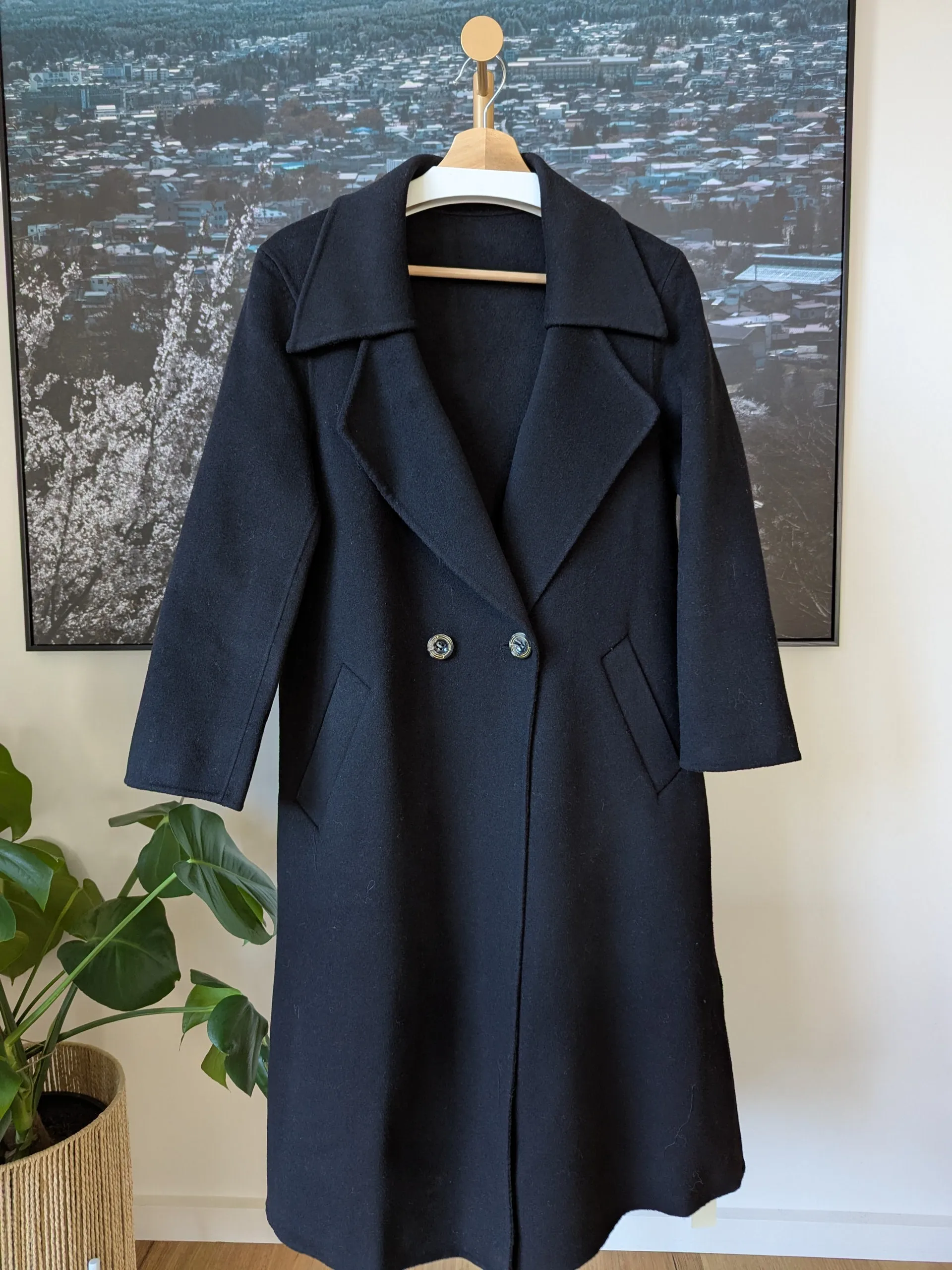 Brand New 100% Wool Coat Size 8-10 FREE SHIPPING High Quality Wool 146