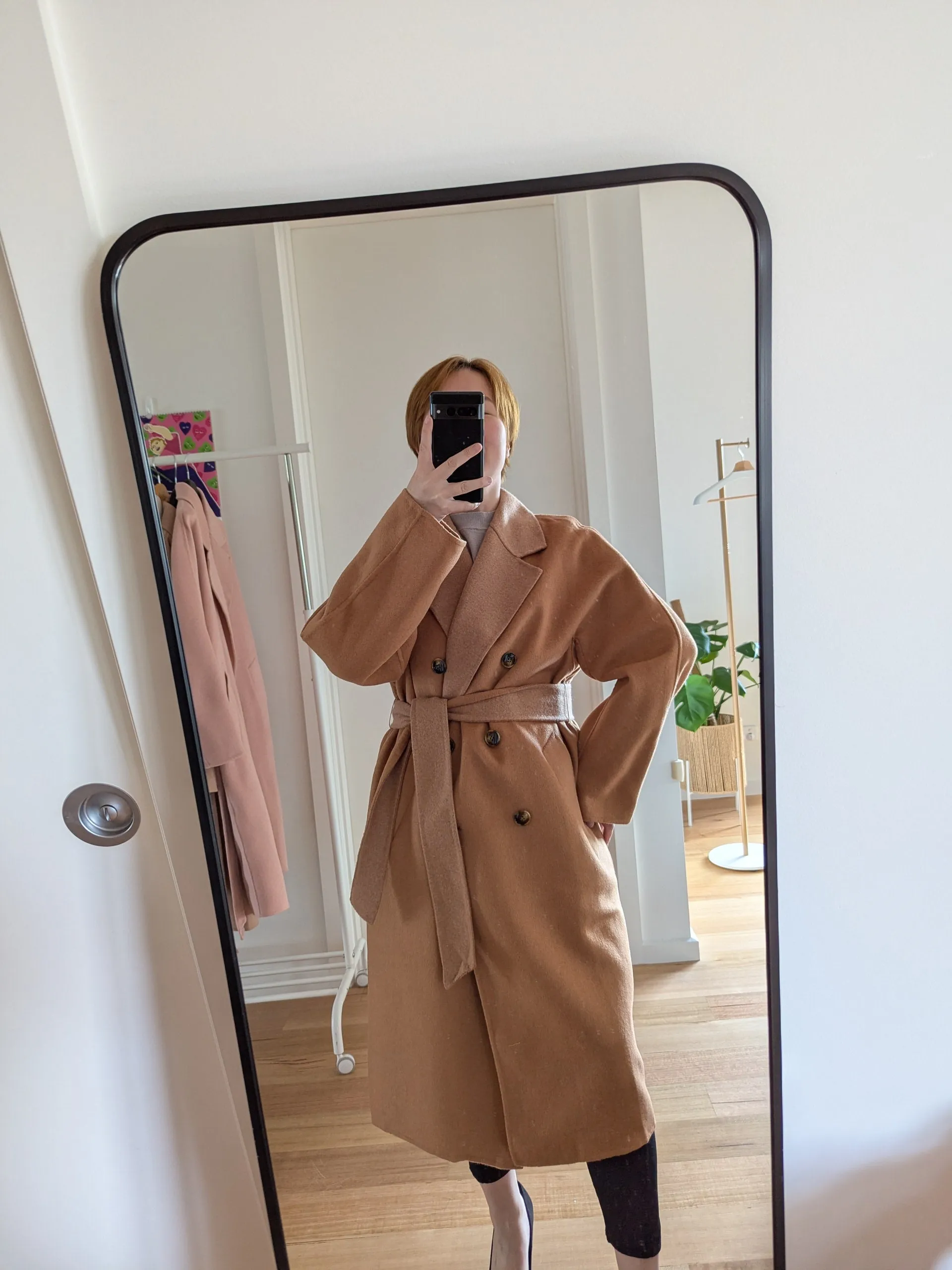 Brand New 100% Wool Coat Size 8-12 FREE SHIPPING High Quality Wool 083