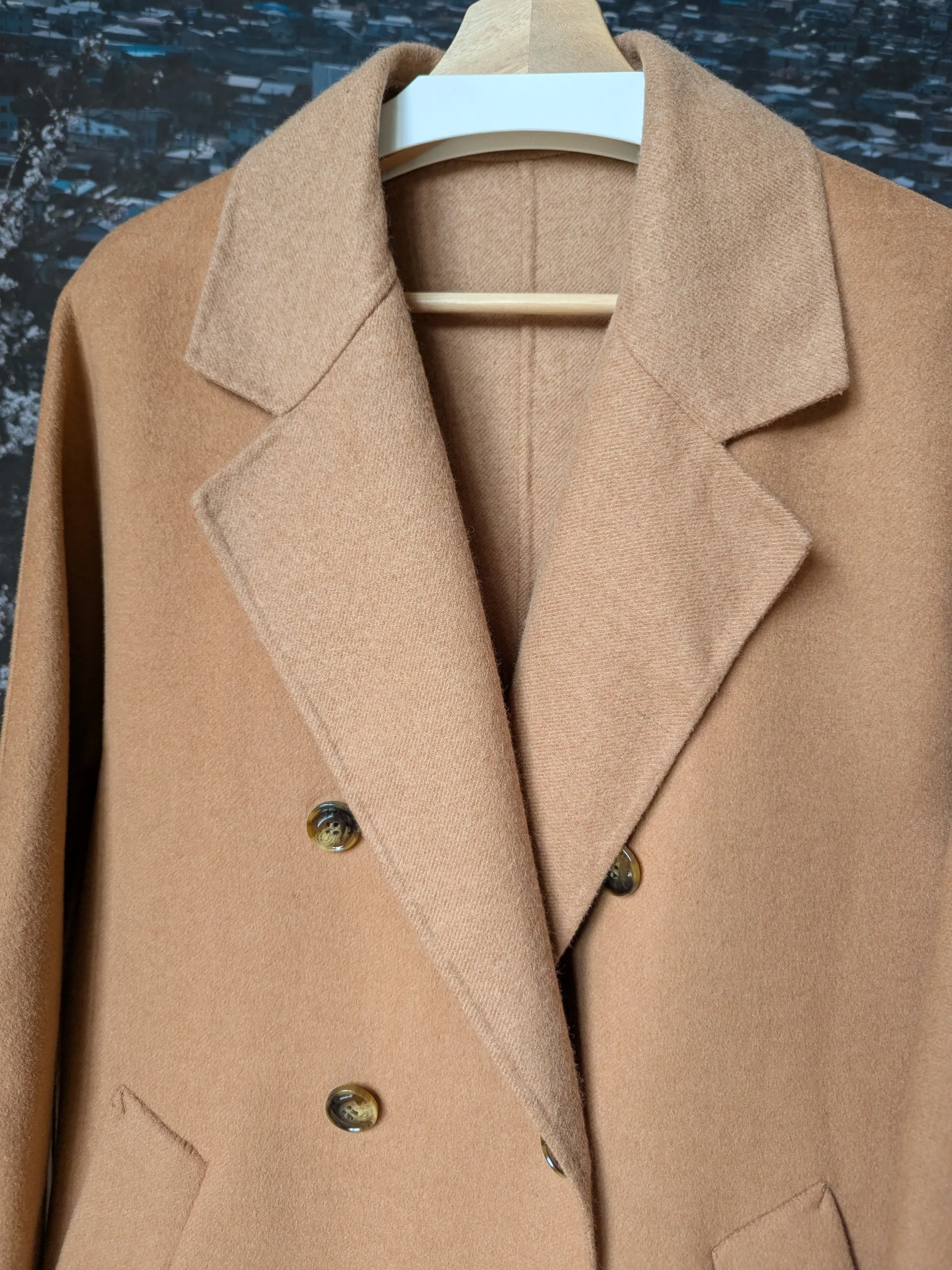 Brand New 100% Wool Coat Size 8-12 FREE SHIPPING High Quality Wool 083