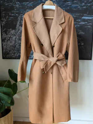Brand New 100% Wool Coat Size 8-12 FREE SHIPPING High Quality Wool 083