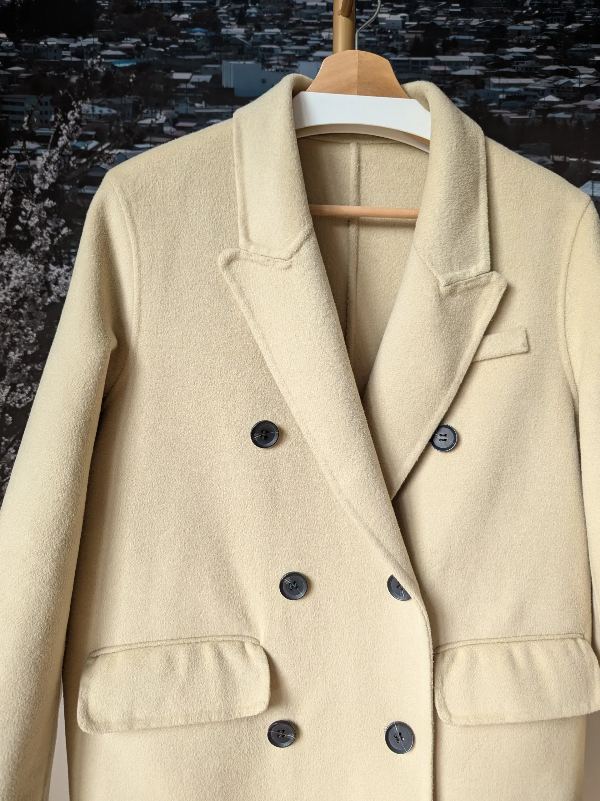 Brand New 100% Wool Coat Size 8-12 FREE SHIPPING High Quality Wool 091