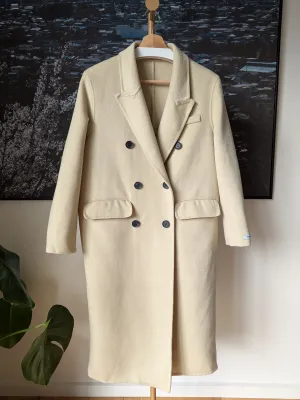 Brand New 100% Wool Coat Size 8-12 FREE SHIPPING High Quality Wool 091