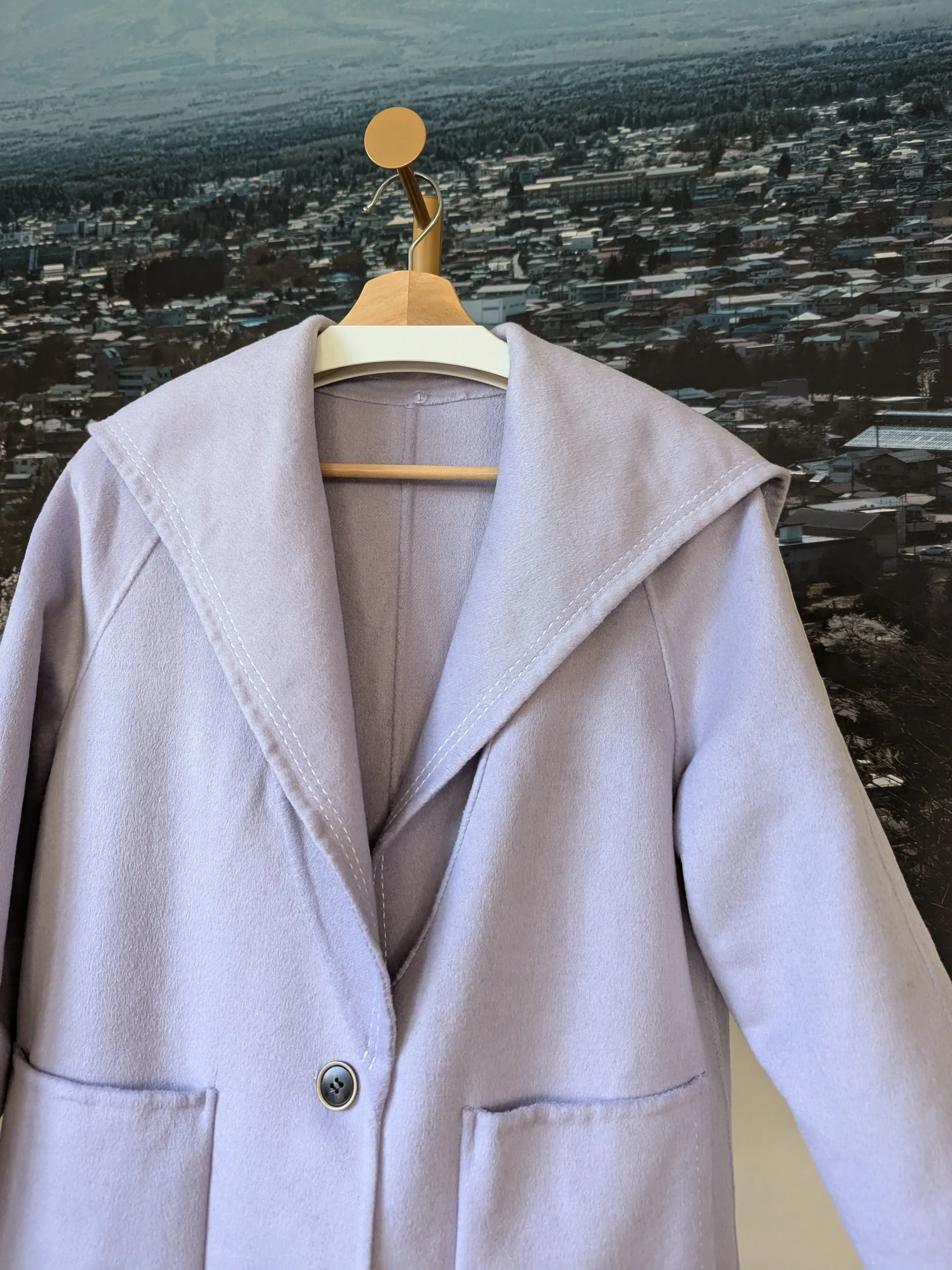 Brand New 100% Wool Coat Size 8-12 FREE SHIPPING High Quality Wool 155