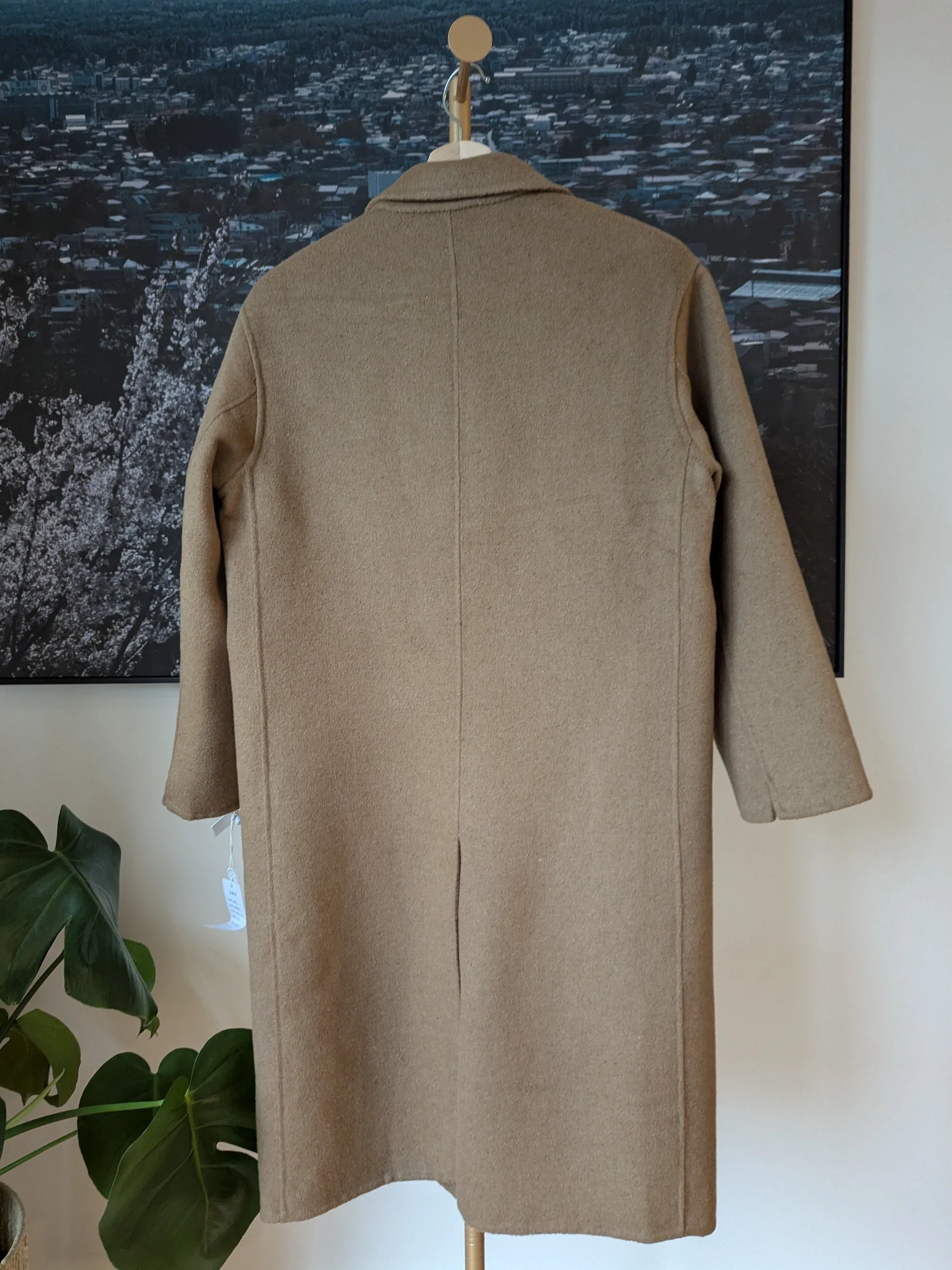 Brand New 100% Wool Coat Size 8-12 FREE SHIPPING High Quality Wool 167
