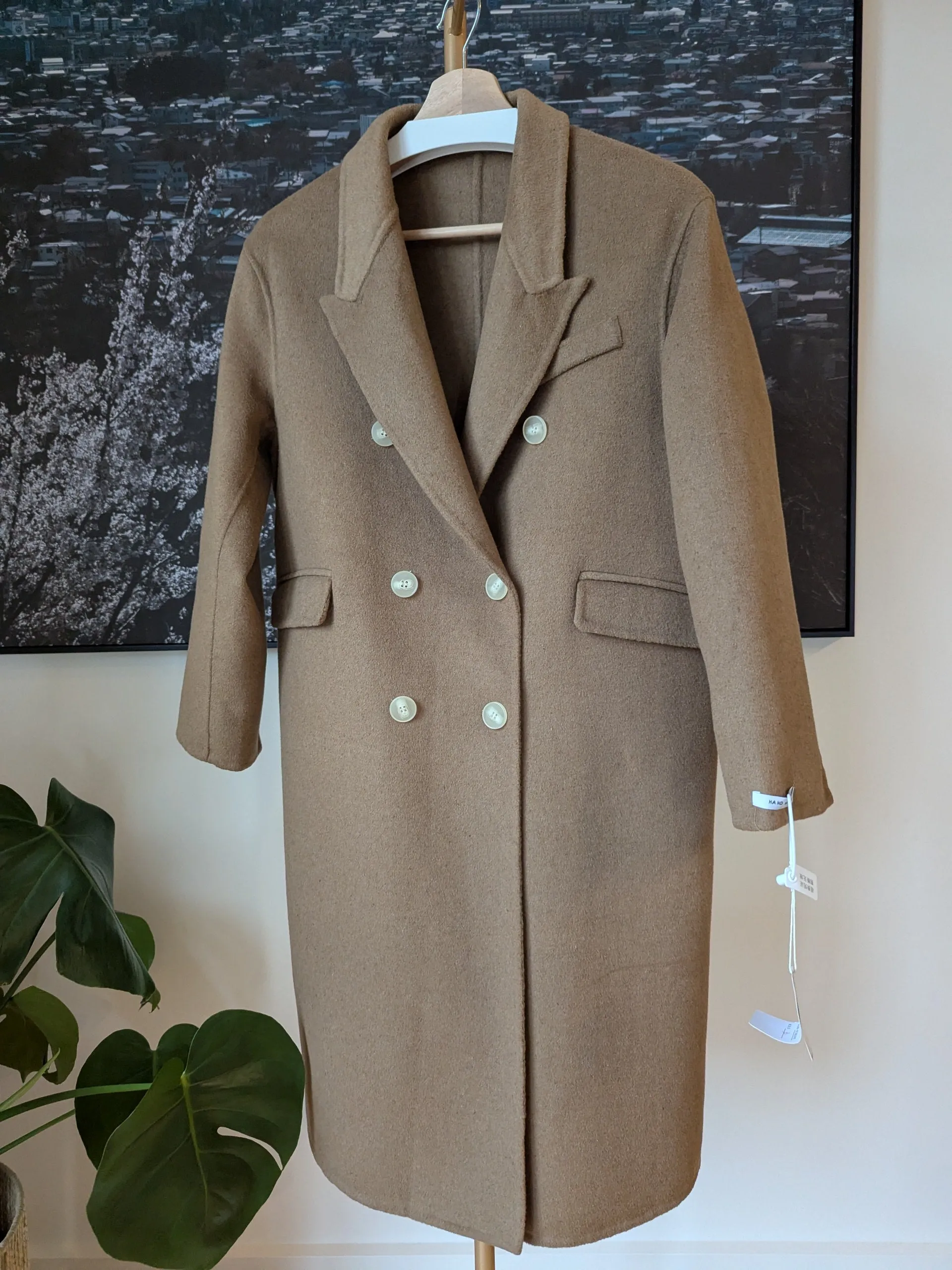 Brand New 100% Wool Coat Size 8-12 FREE SHIPPING High Quality Wool 167