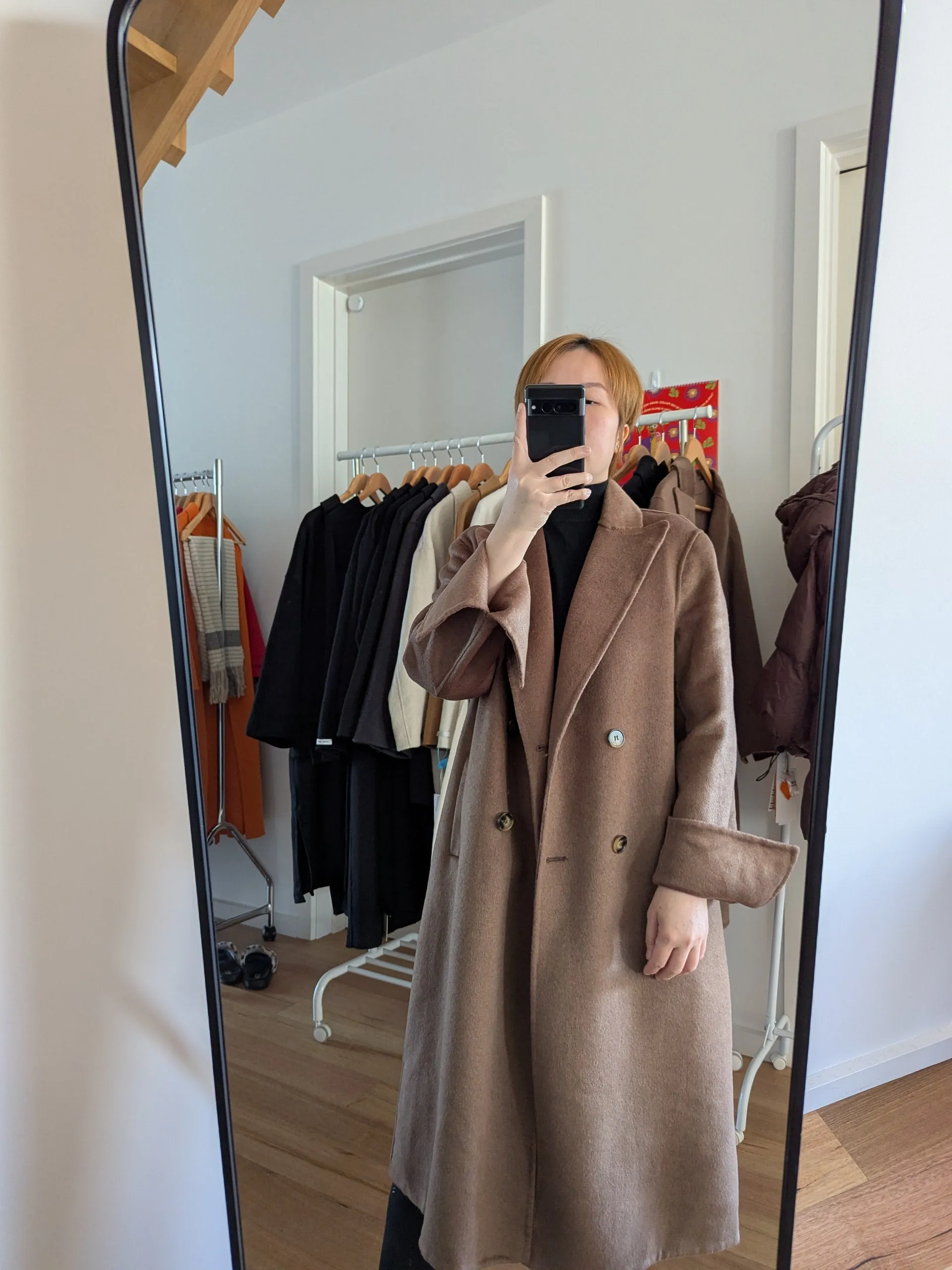 Brand New Alpaca & Wool Coat Size 12-14 FREE SHIPPING High Quality Wool 136