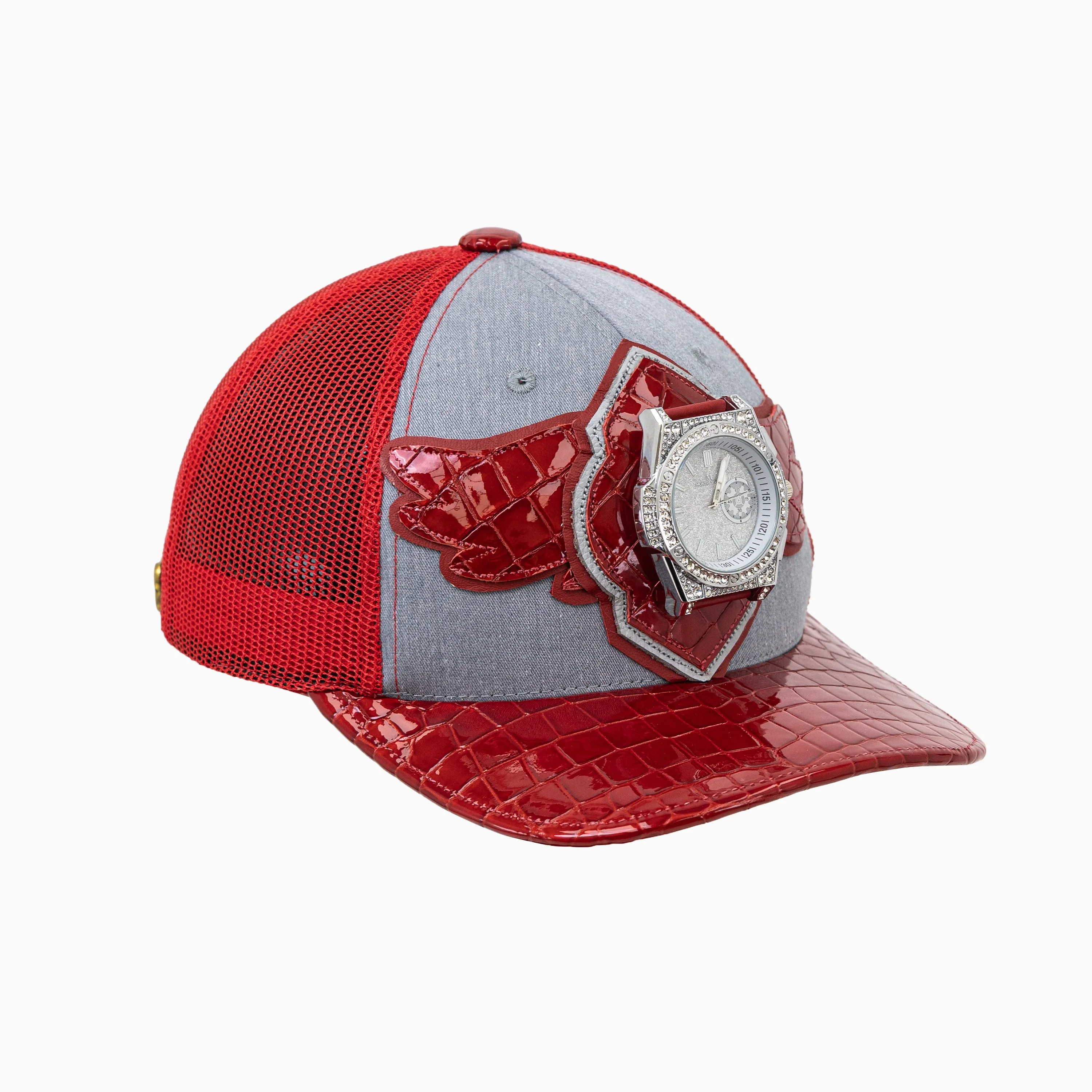Breyer's Buck 50 Wool Trucker Hat With Leather Visor