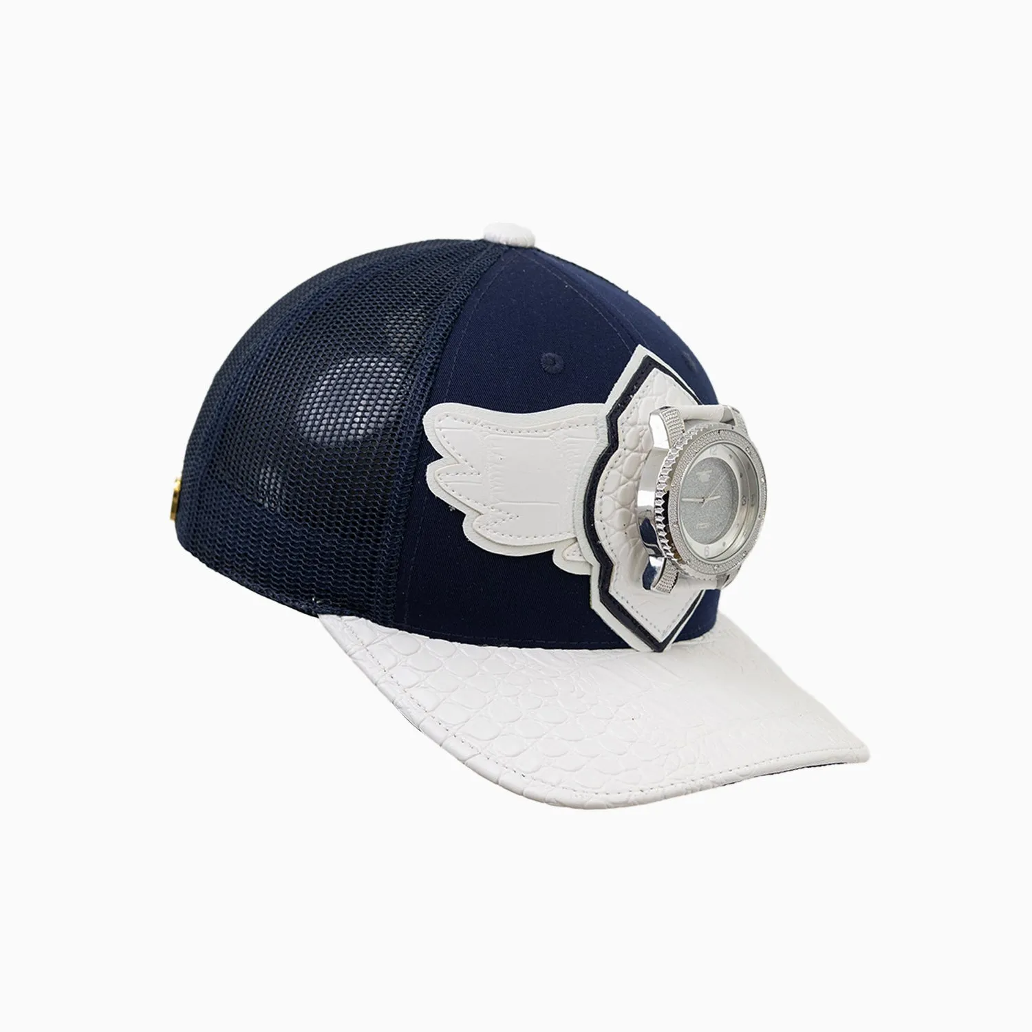 Breyer's Buck 50 Wool Trucker Hat With Leather Visor