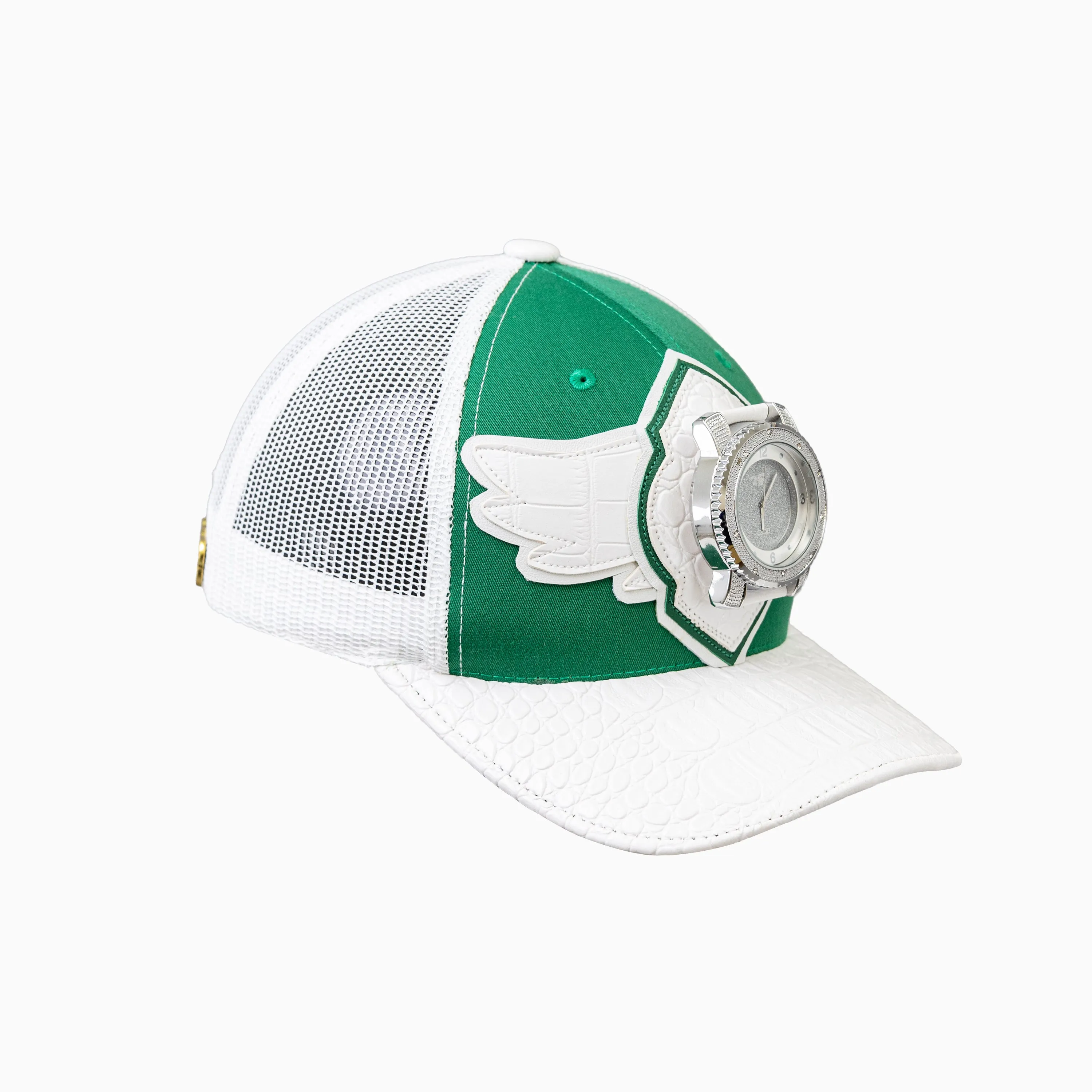 Breyer's Buck 50 Wool Trucker Hat With Leather Visor