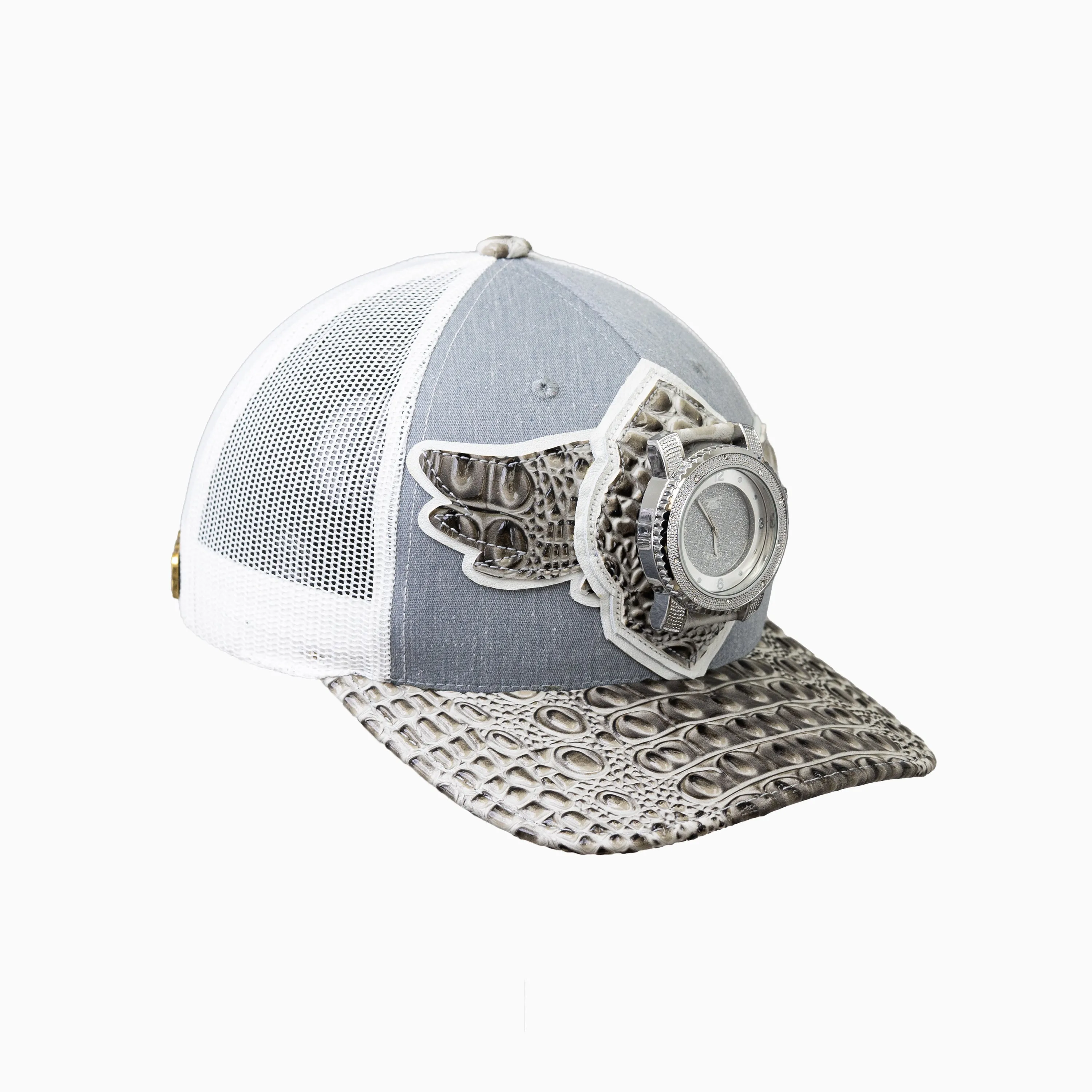 Breyer's Buck 50 Wool Trucker Hat With Leather Visor