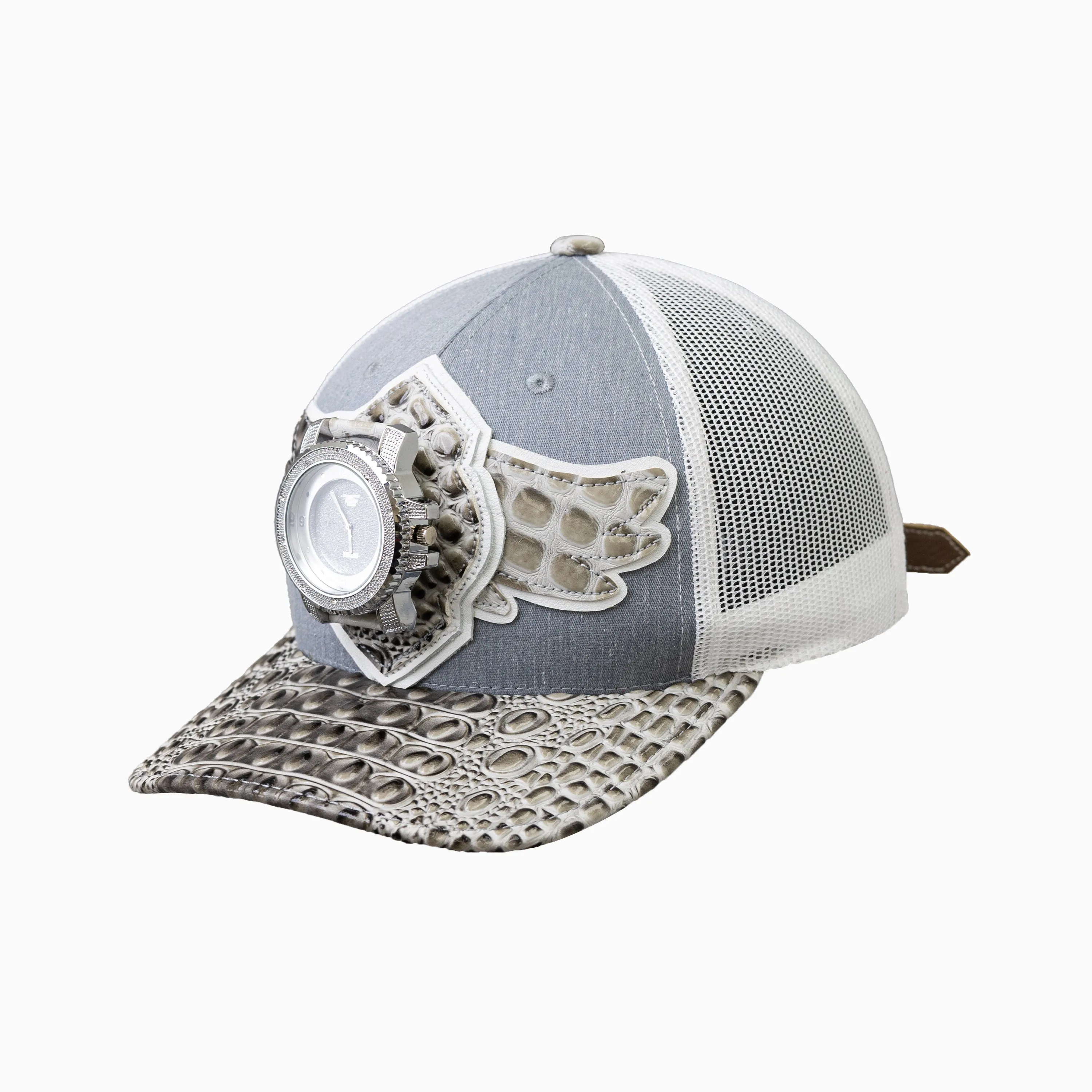 Breyer's Buck 50 Wool Trucker Hat With Leather Visor