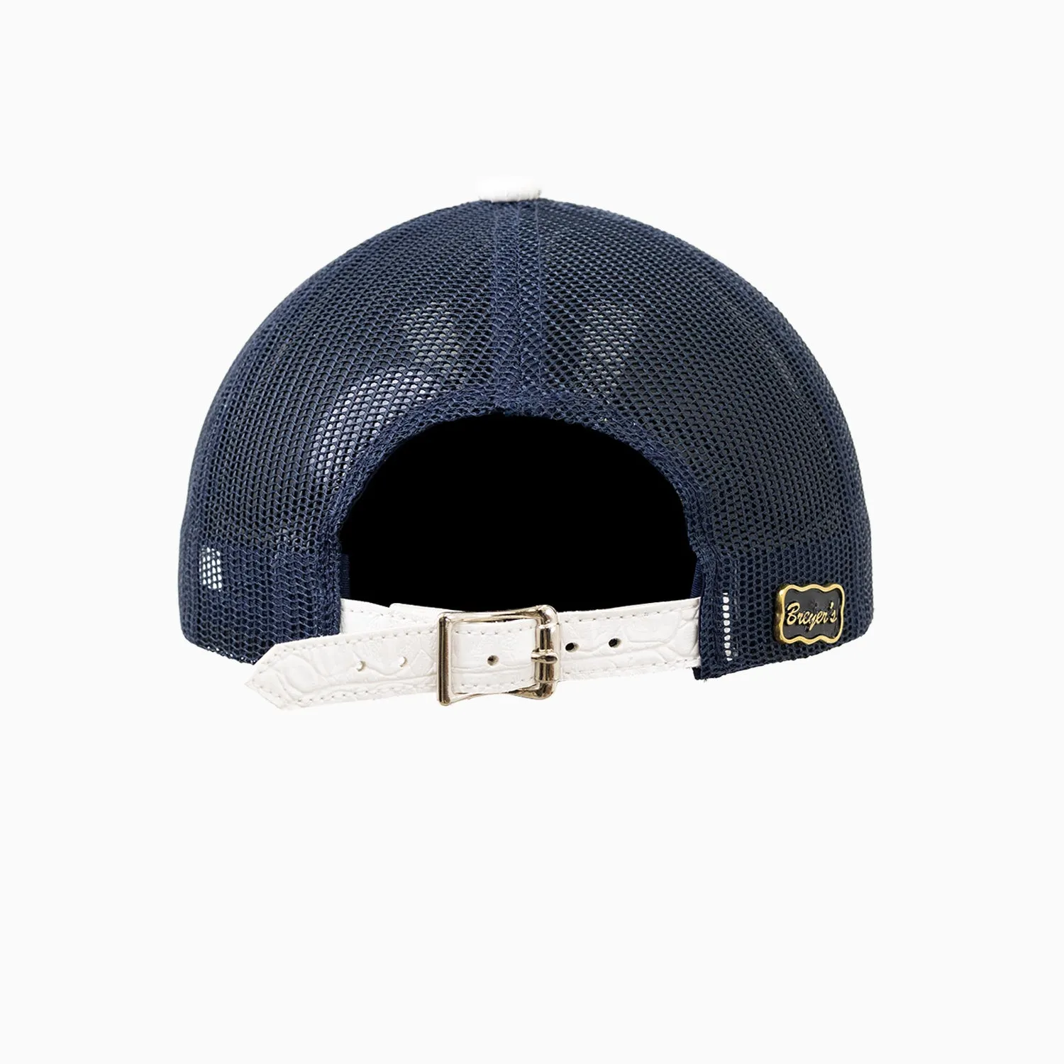 Breyer's Buck 50 Wool Trucker Hat With Leather Visor