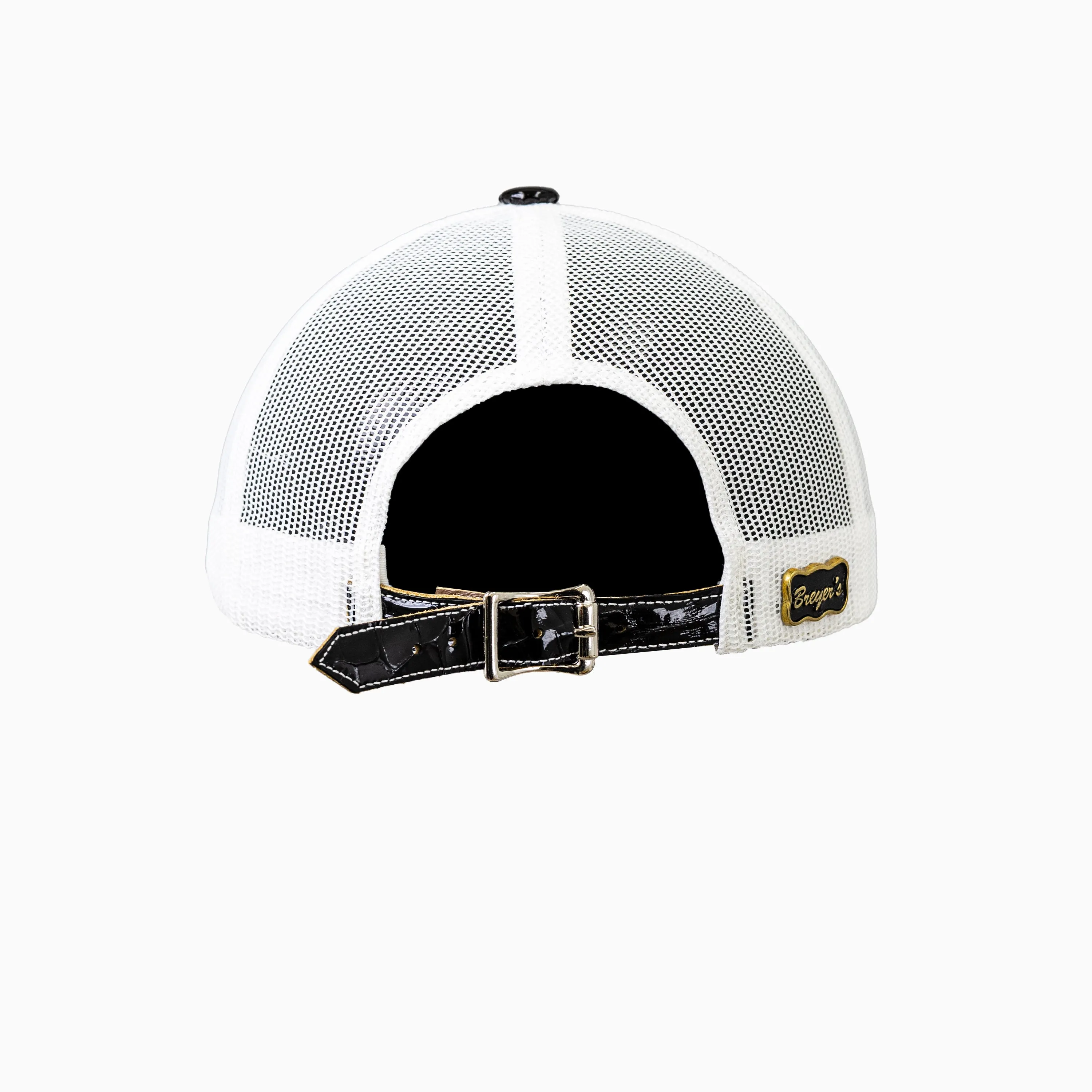 Breyer's Buck 50 Wool Trucker Hat With Leather Visor
