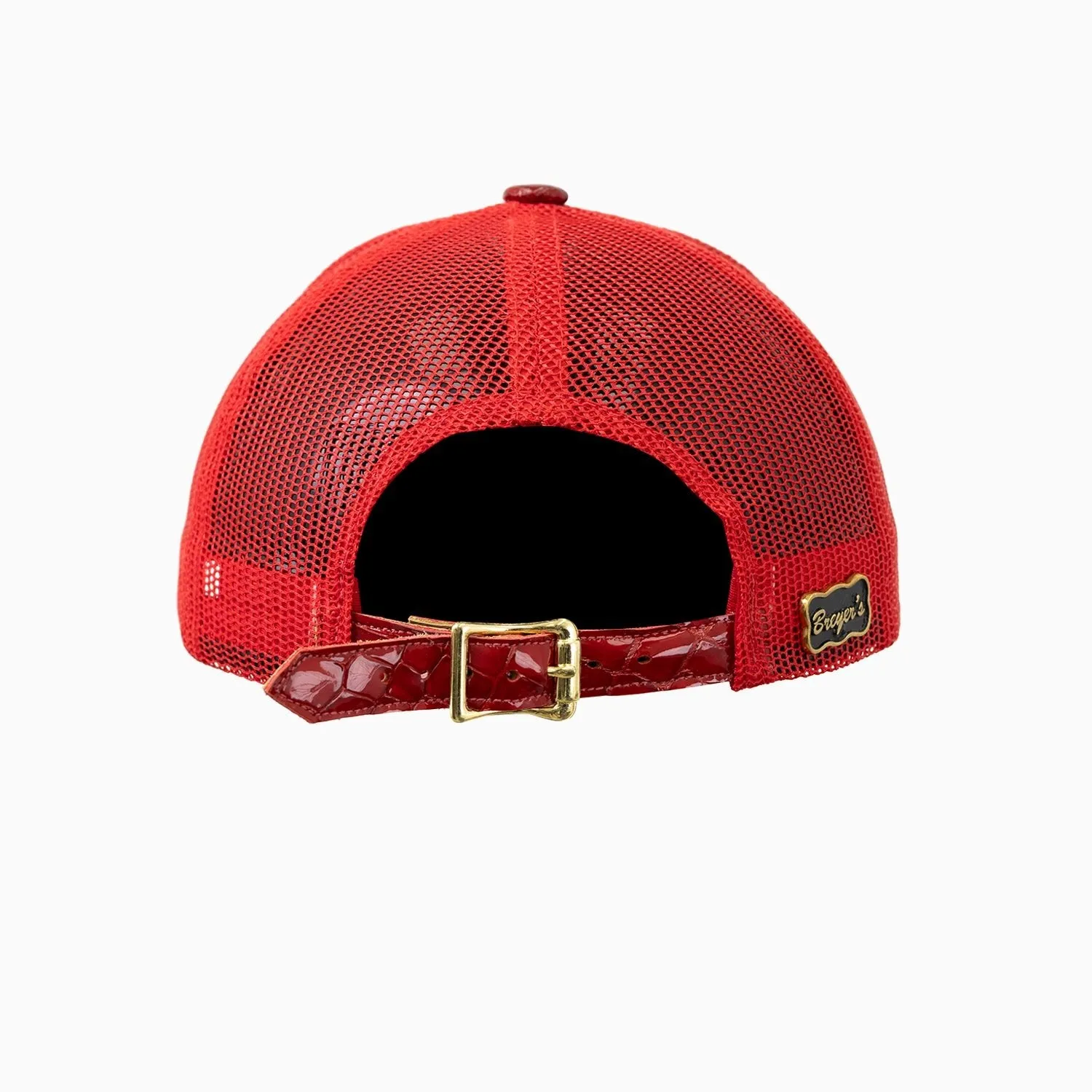 Breyer's Buck 50 Wool Trucker Hat With Leather Visor
