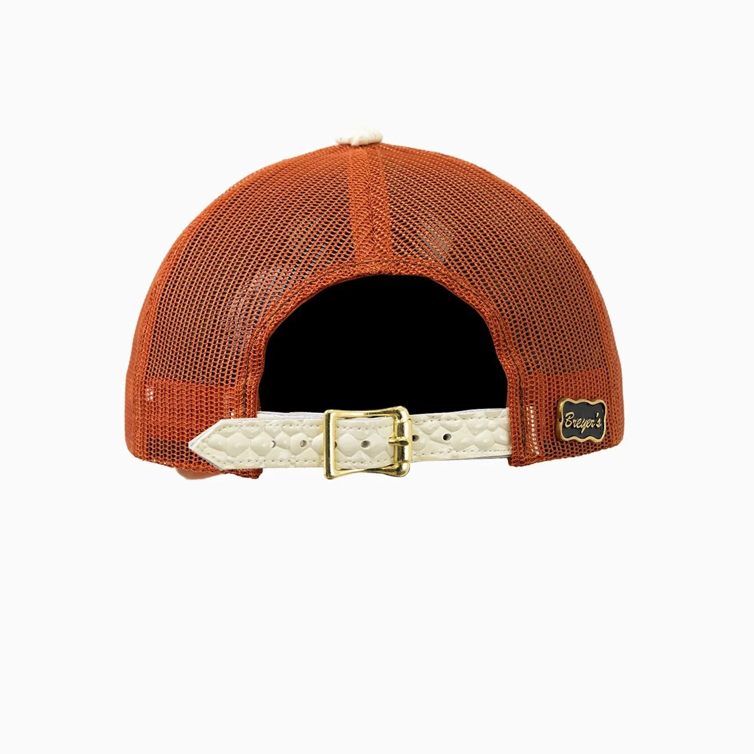 Breyer's Buck 50 Wool Trucker Hat With Leather Visor
