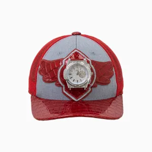 Breyer's Buck 50 Wool Trucker Hat With Leather Visor