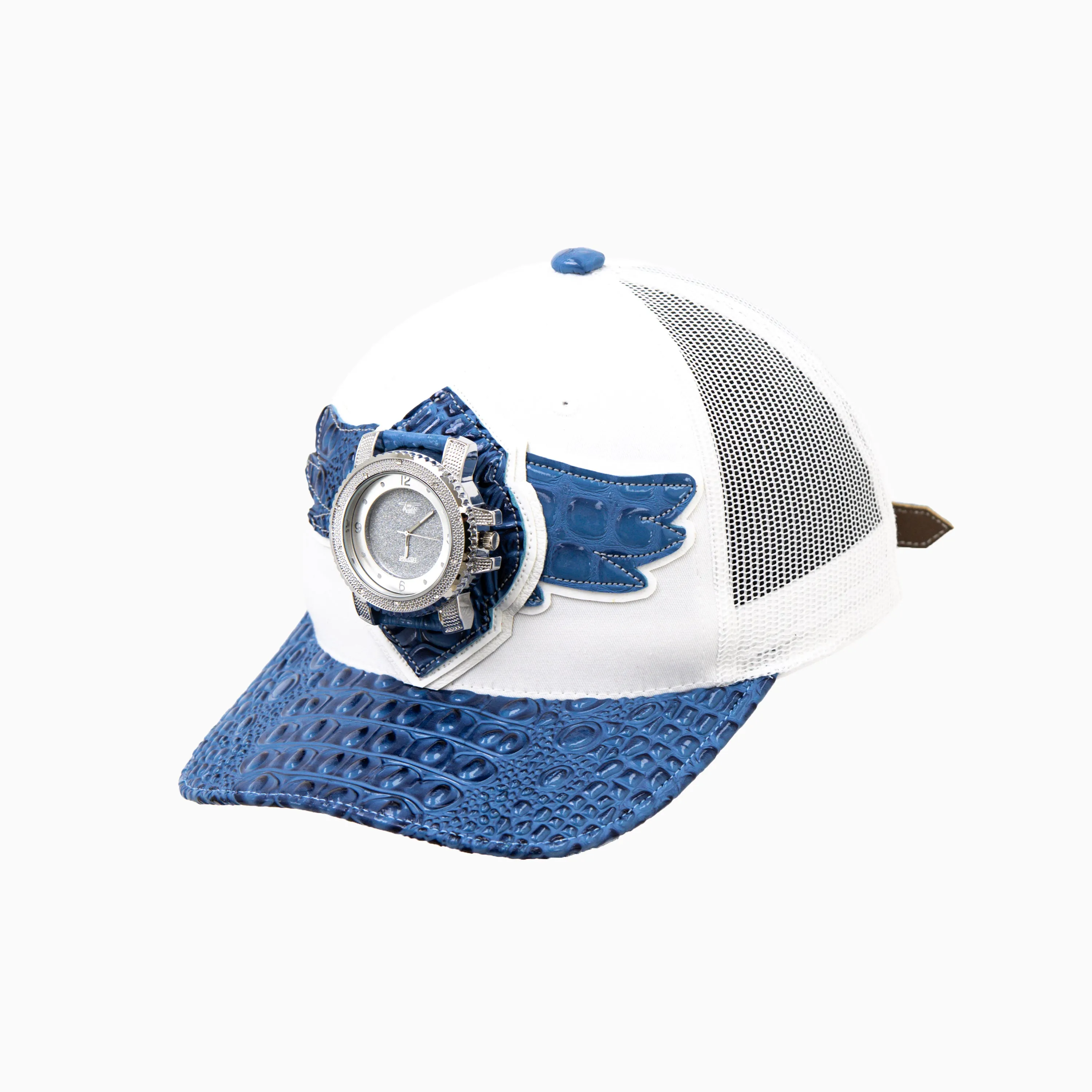 Breyer's Buck 50 Wool Trucker Hat With Leather Visor