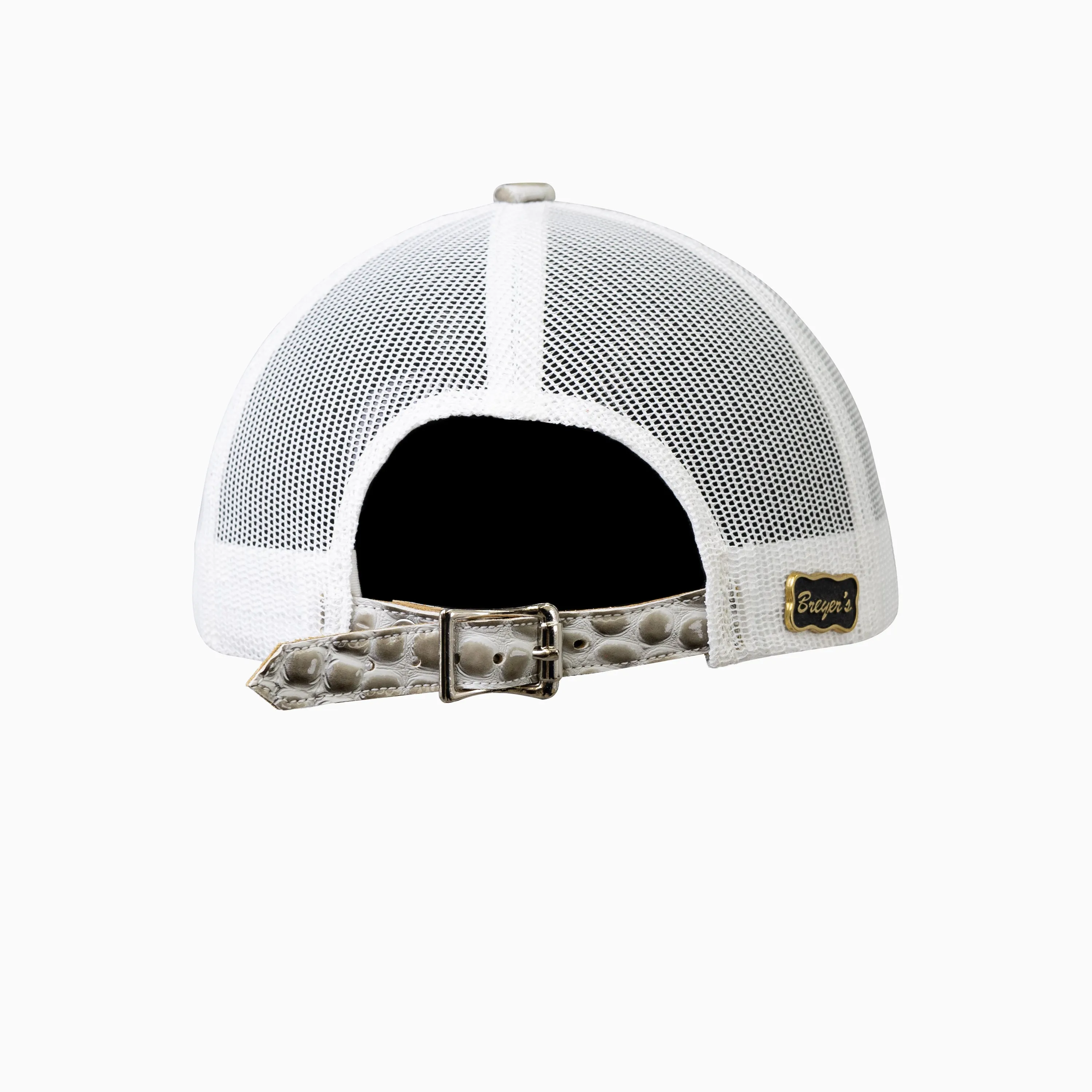 Breyer's Buck 50 Wool Trucker Hat With Leather Visor