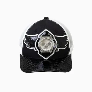 Breyer's Buck 50 Wool Trucker Hat With Leather Visor