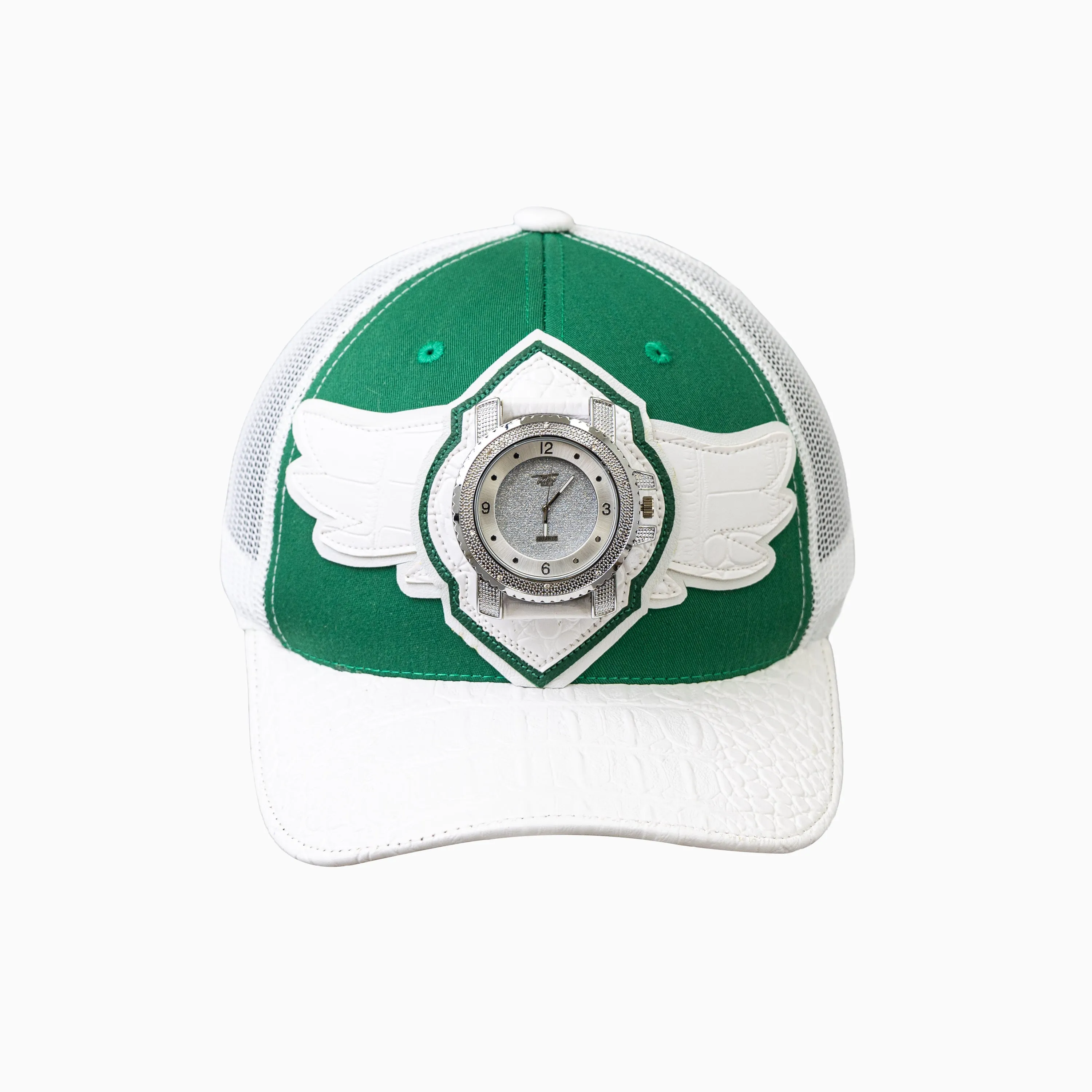 Breyer's Buck 50 Wool Trucker Hat With Leather Visor