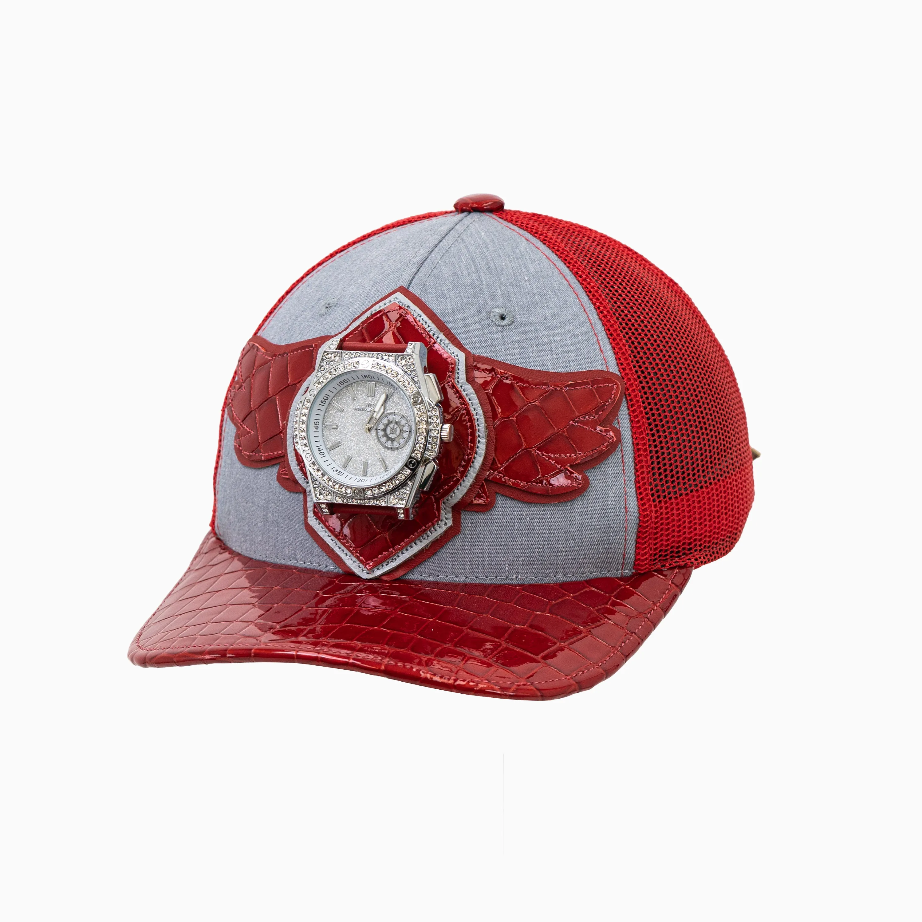 Breyer's Buck 50 Wool Trucker Hat With Leather Visor