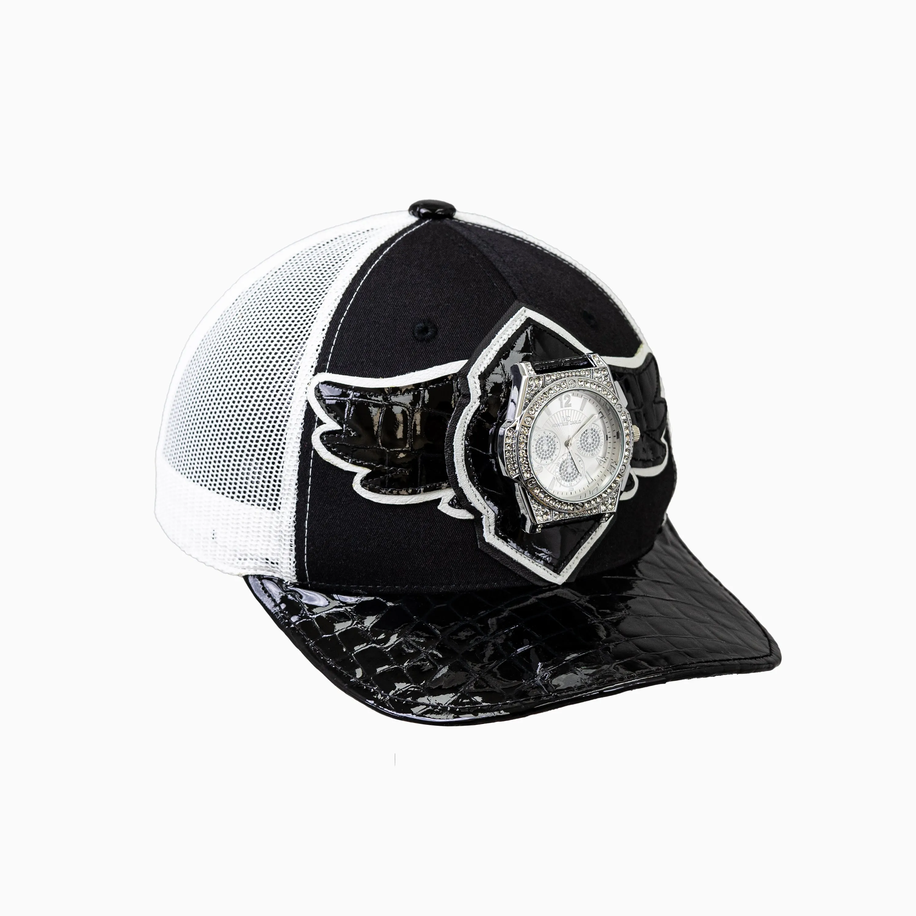 Breyer's Buck 50 Wool Trucker Hat With Leather Visor