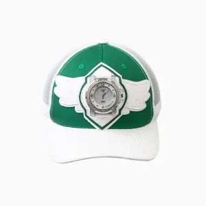 Breyer's Buck 50 Wool Trucker Hat With Leather Visor
