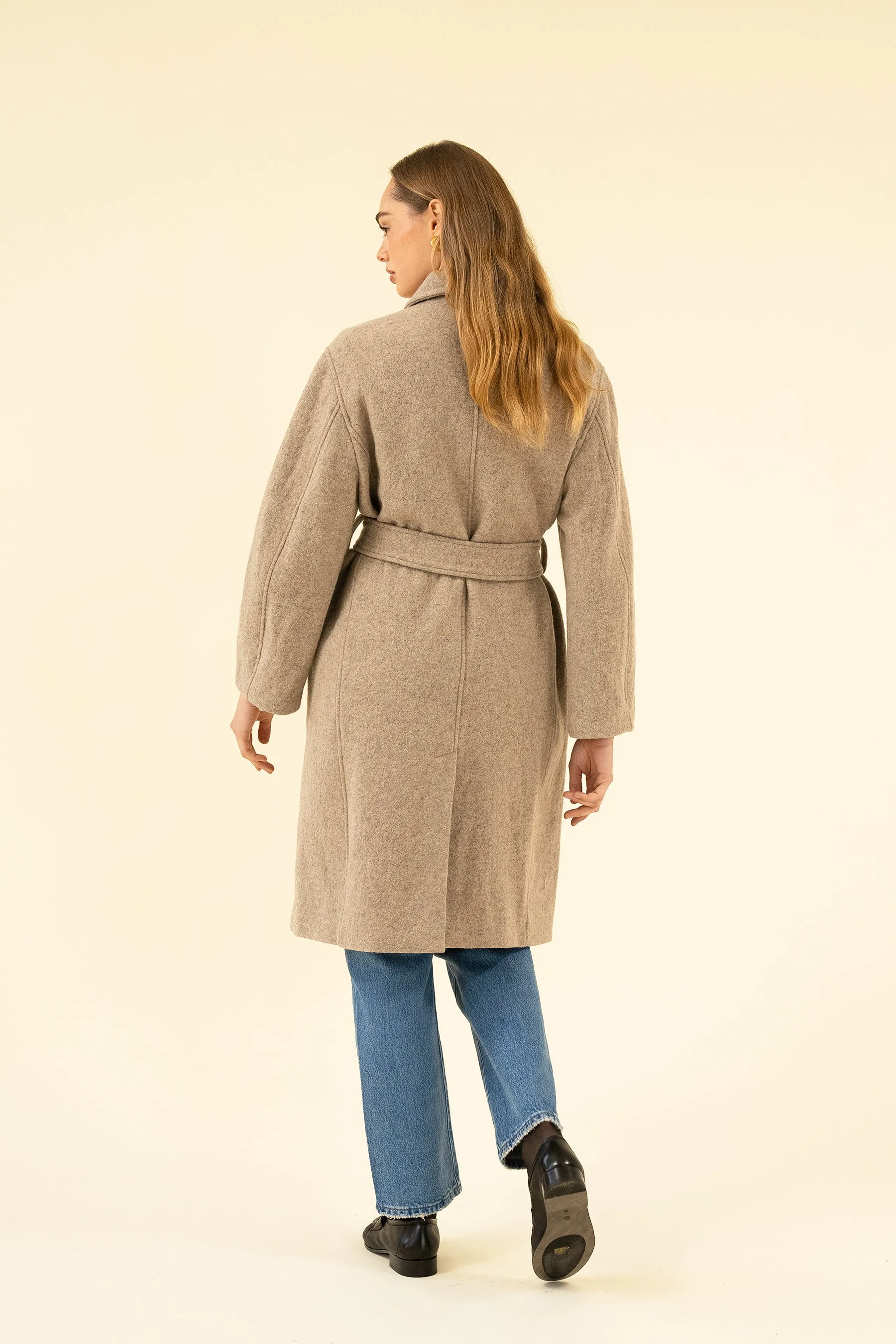 BRIANNA COAT - OAT