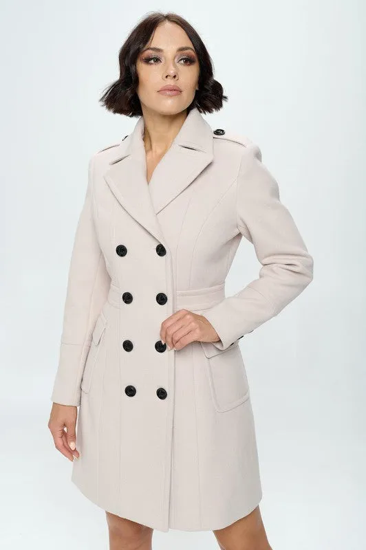 Burberry Love Double Button Coat