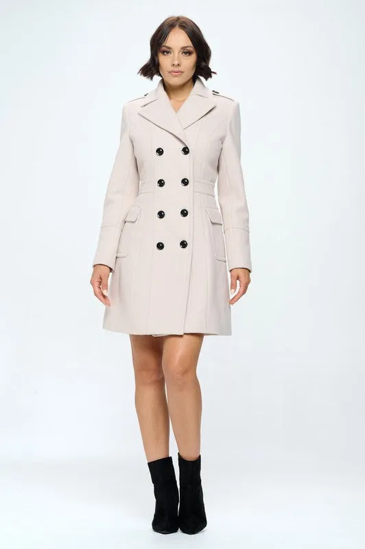 Burberry Love Double Button Coat