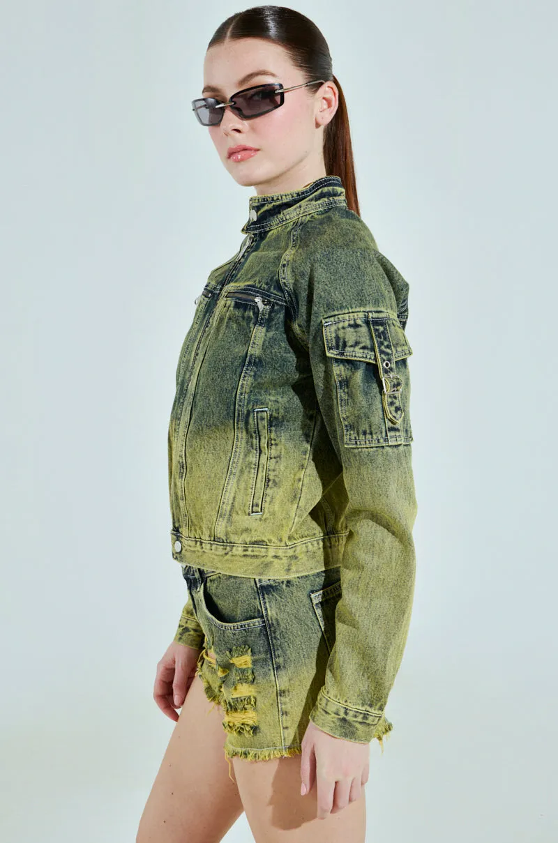 CALL ME CRAZY DENIM MOTO
