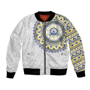 Cape Verde African Tribal Pattern Bomber Jacket Chest Arm Tattoo LT15