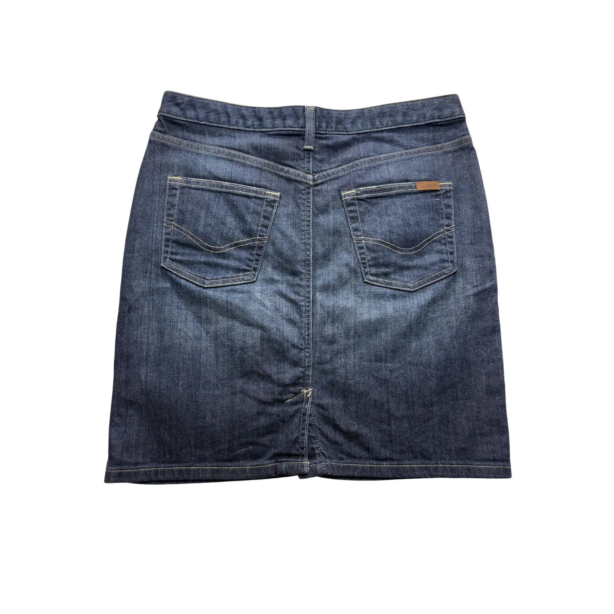 Carhartt Womens Blue Denim Jean Skirt #7565