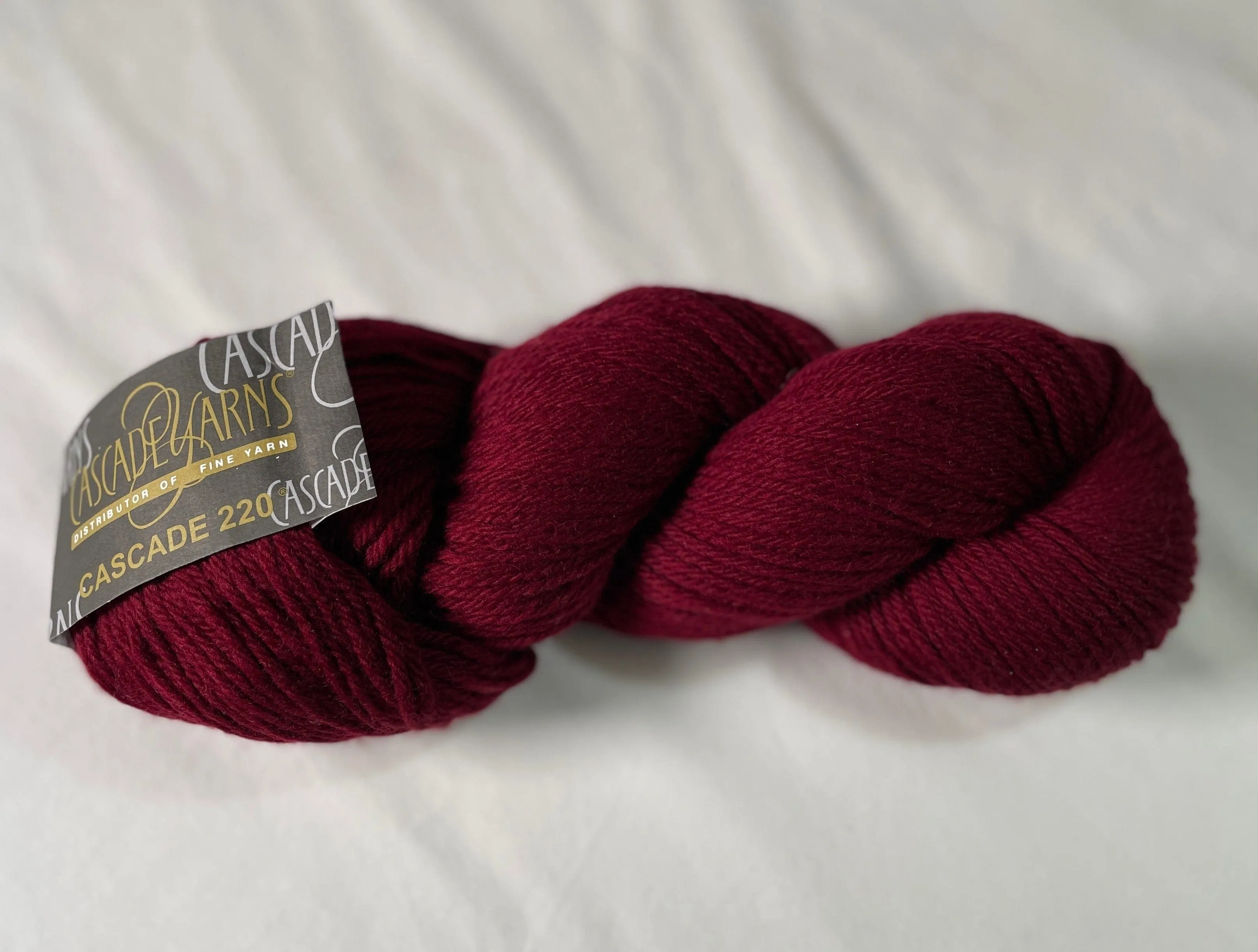 Cascade 220 Heathers Yarn - 2401 - House of Burgundy