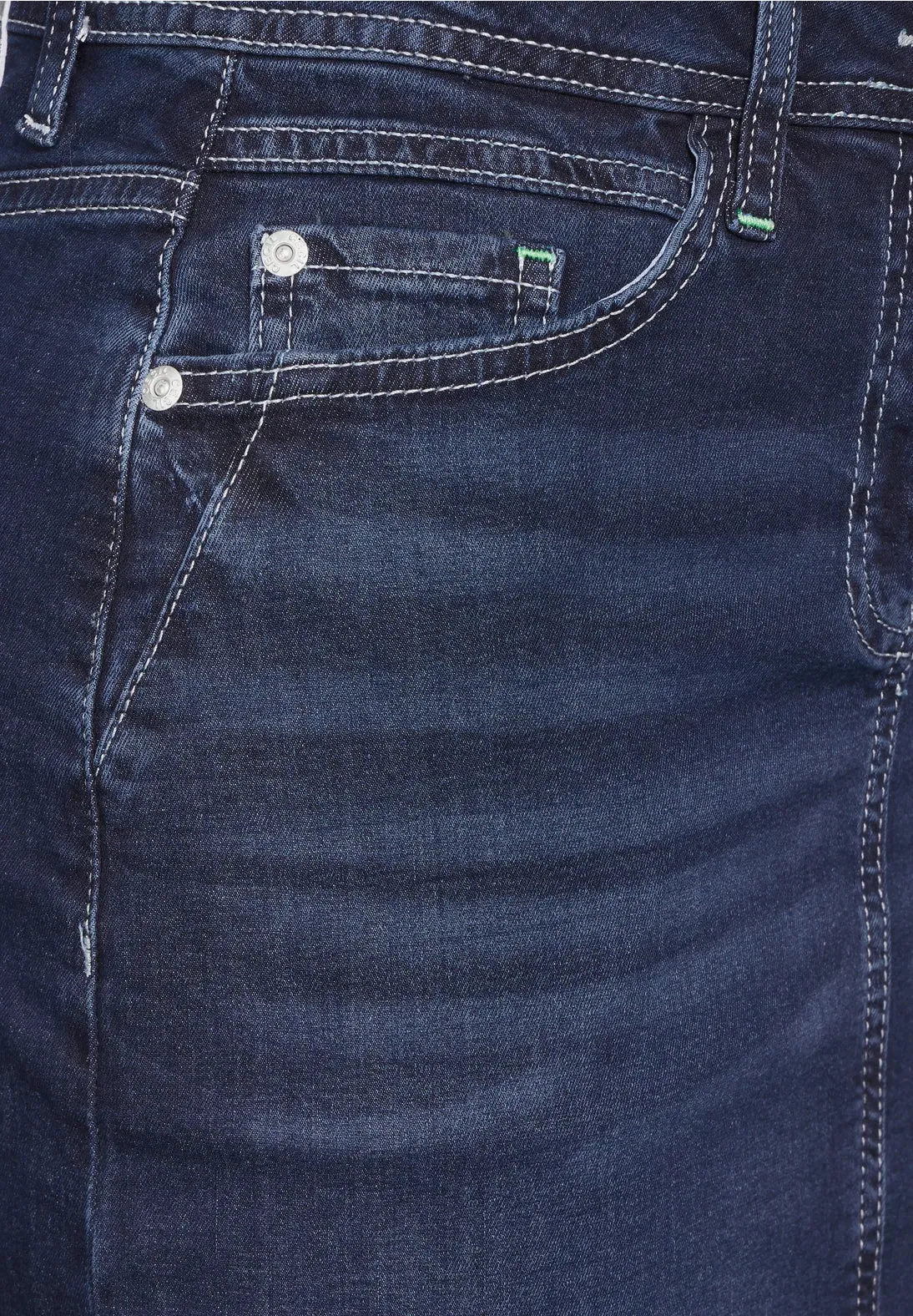 CECIL Denim Midi Skirt