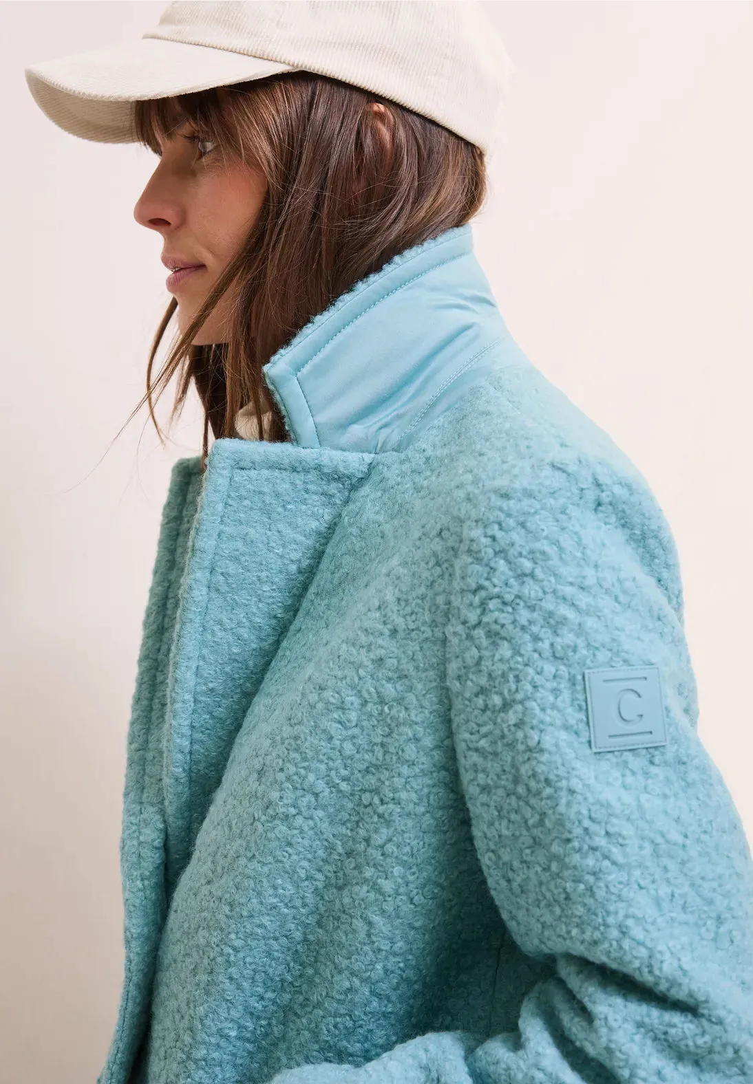 CECIL wool-look coat