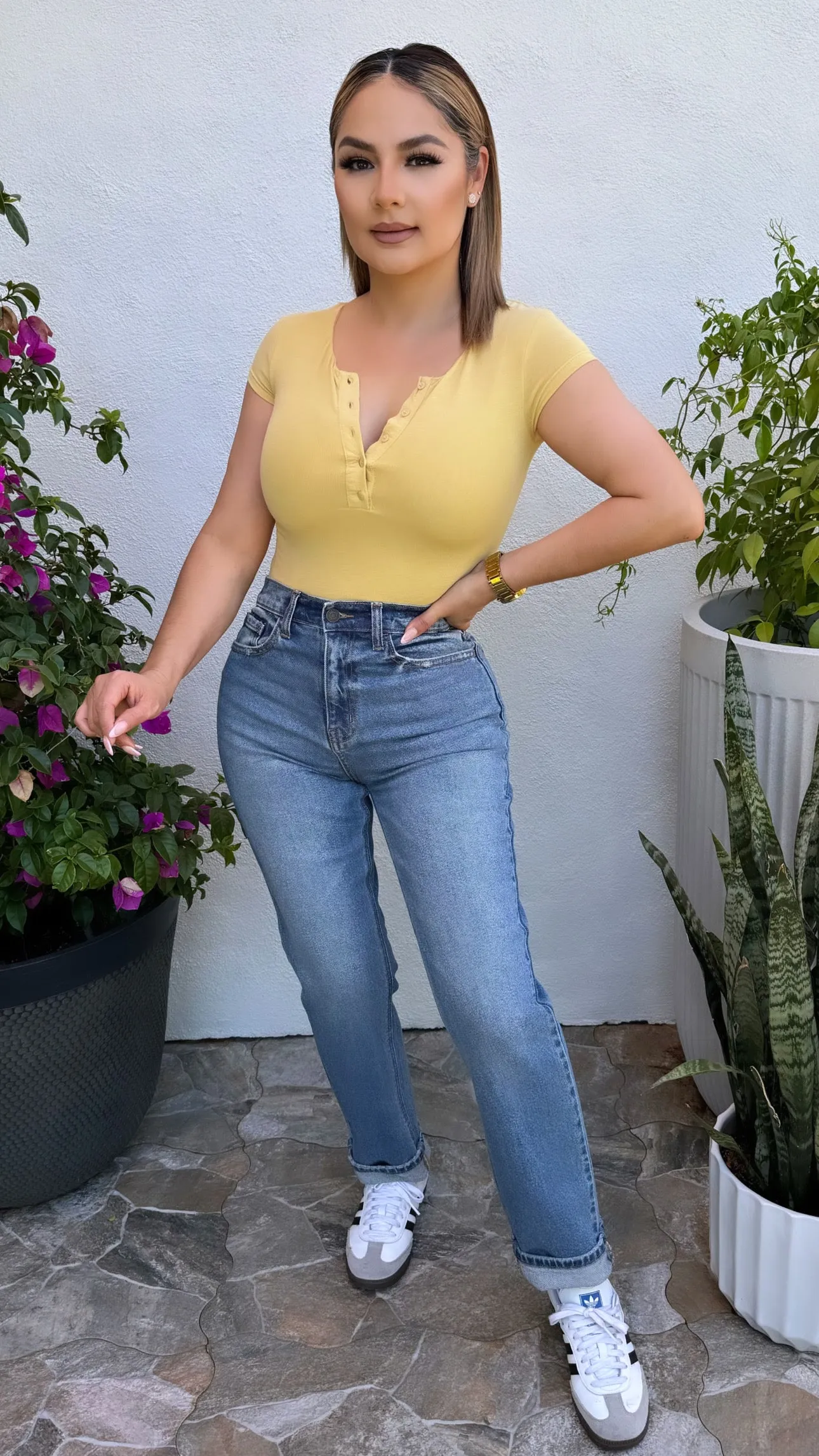 CELESTE LEMON BODYSUIT