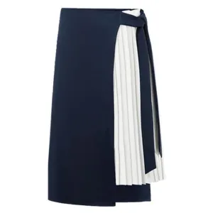 Chiffon Asymmetry High Waist Polyester Streetwear Midi Skirts