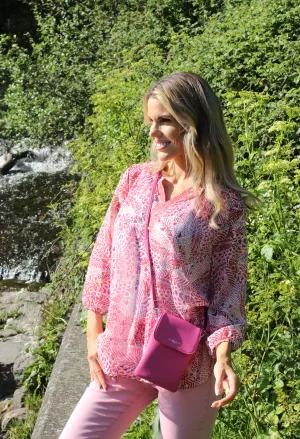 Chiffon V-Neck Blouse