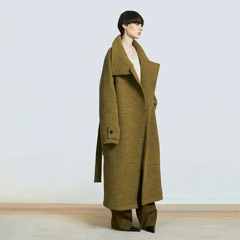 Classic Wool Bouclé Coat