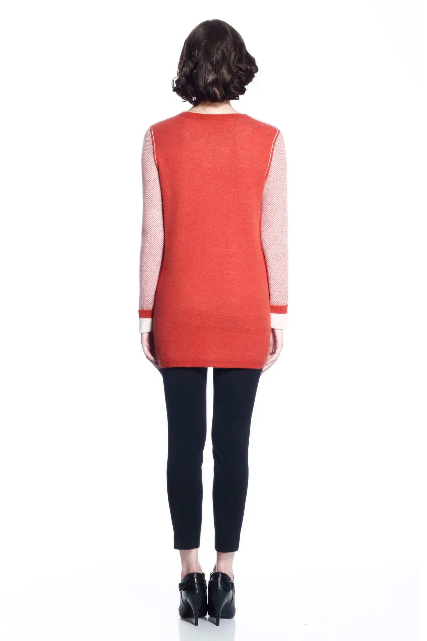 Claudette Reversible Pullover - Red