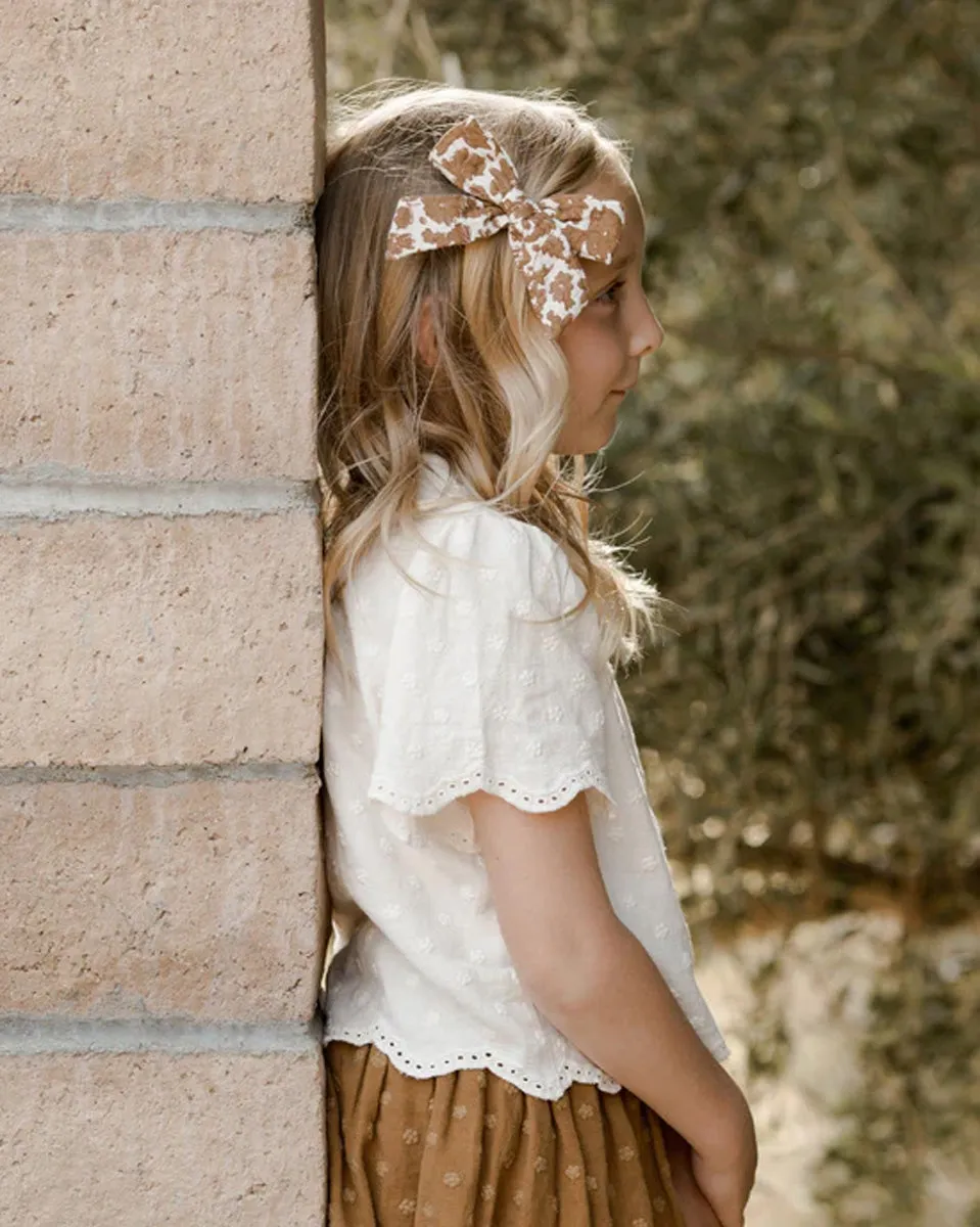 Cleo Top || Ivory