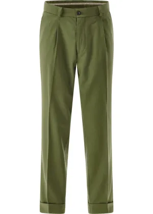 Club Of Gents Savile Row Obey Trousers Green