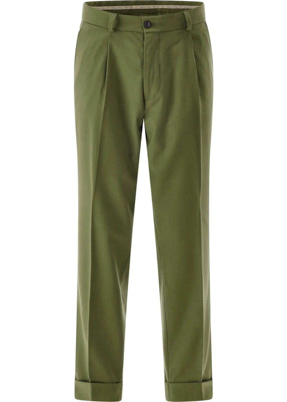 Club Of Gents Savile Row Obey Trousers Green
