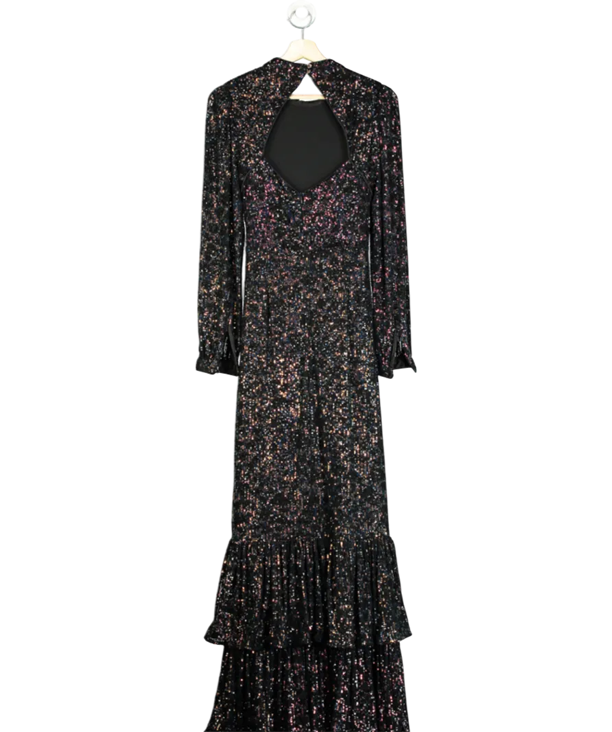 collection Multicoloured Celeste Sequin Maxi UK 10