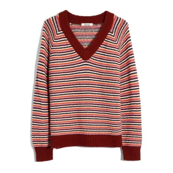 Copied - Madewell Arden V Neck 100% Cotton  XS